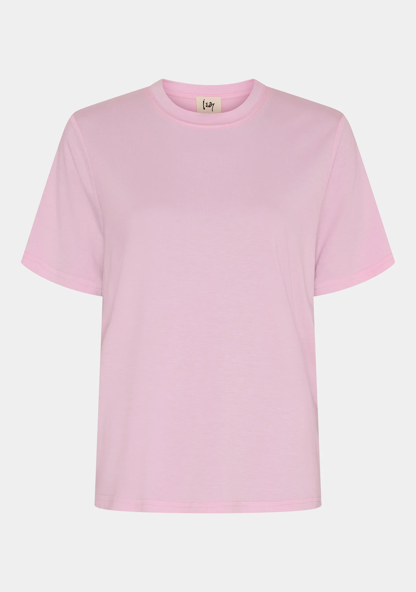 Gritt O-Neck T-Shirt - Pink