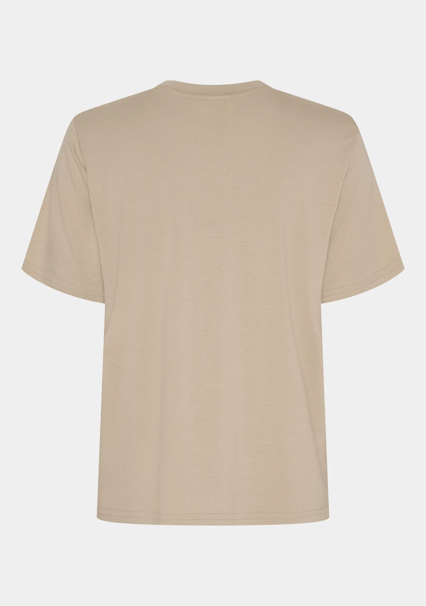 Gritt O-Neck T-Shirt - Sand - Image 6