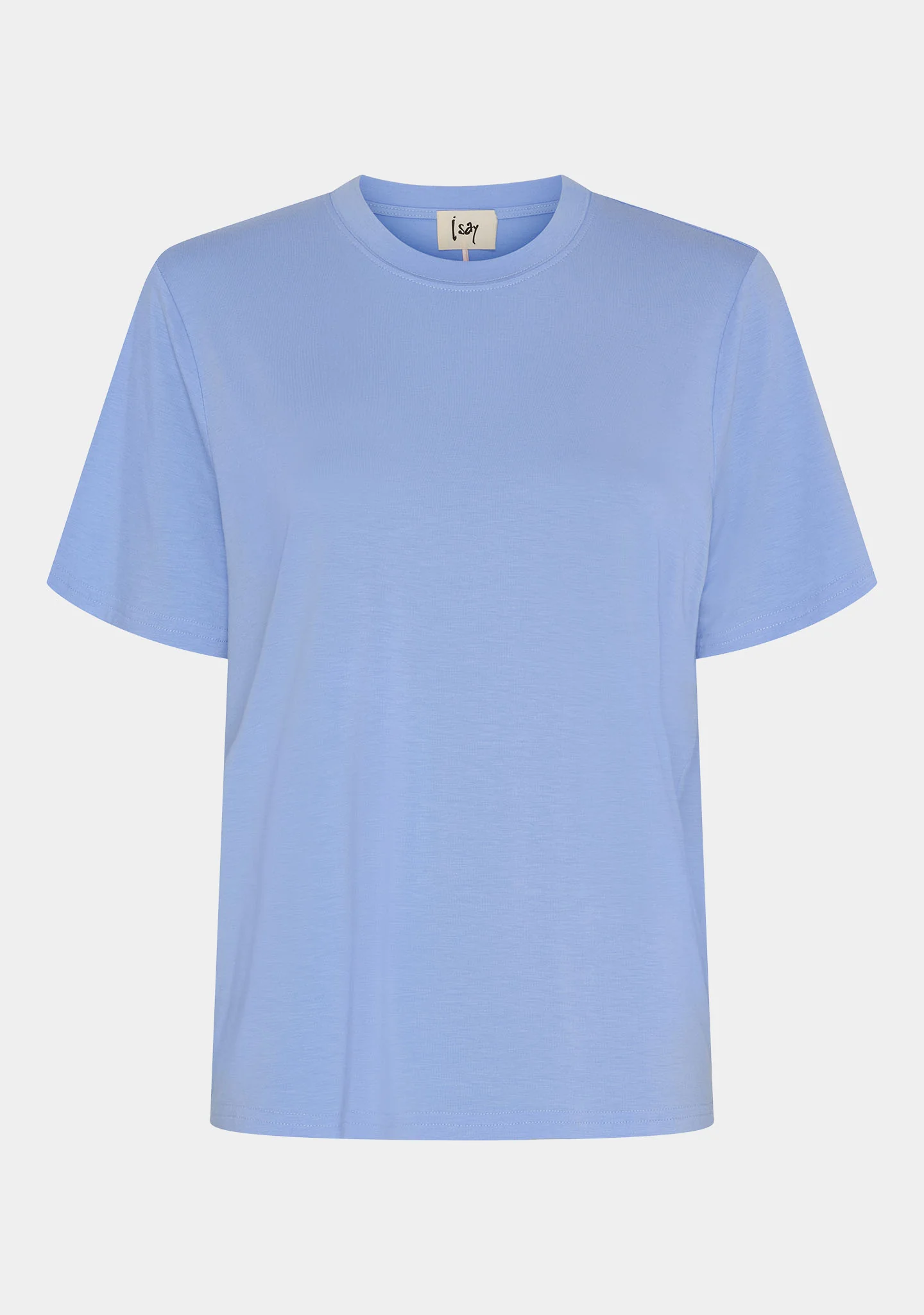 Gritt O-Neck T-Shirt - Skyblue - Image 5