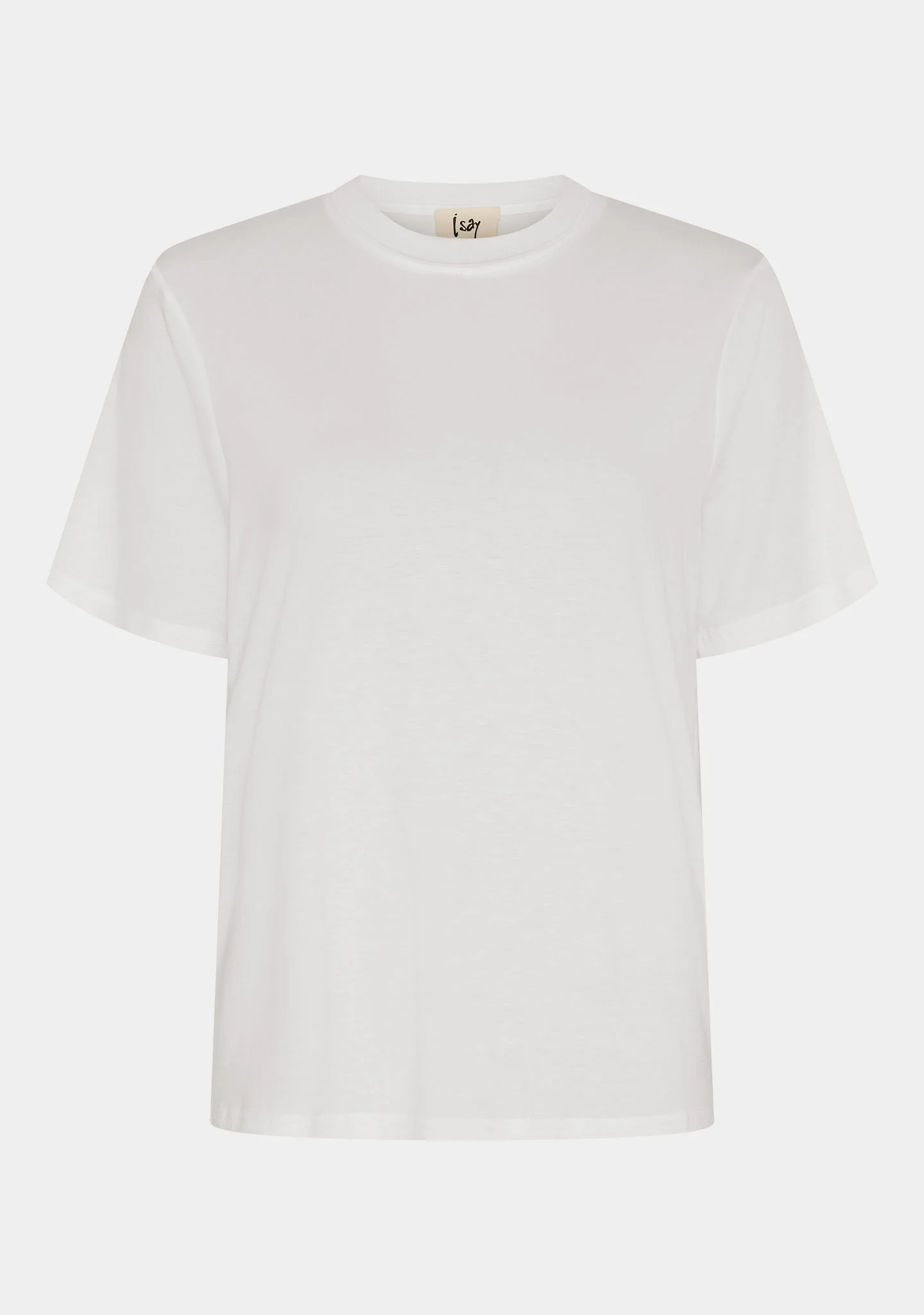 Gritt O-Neck T-Shirt - White
