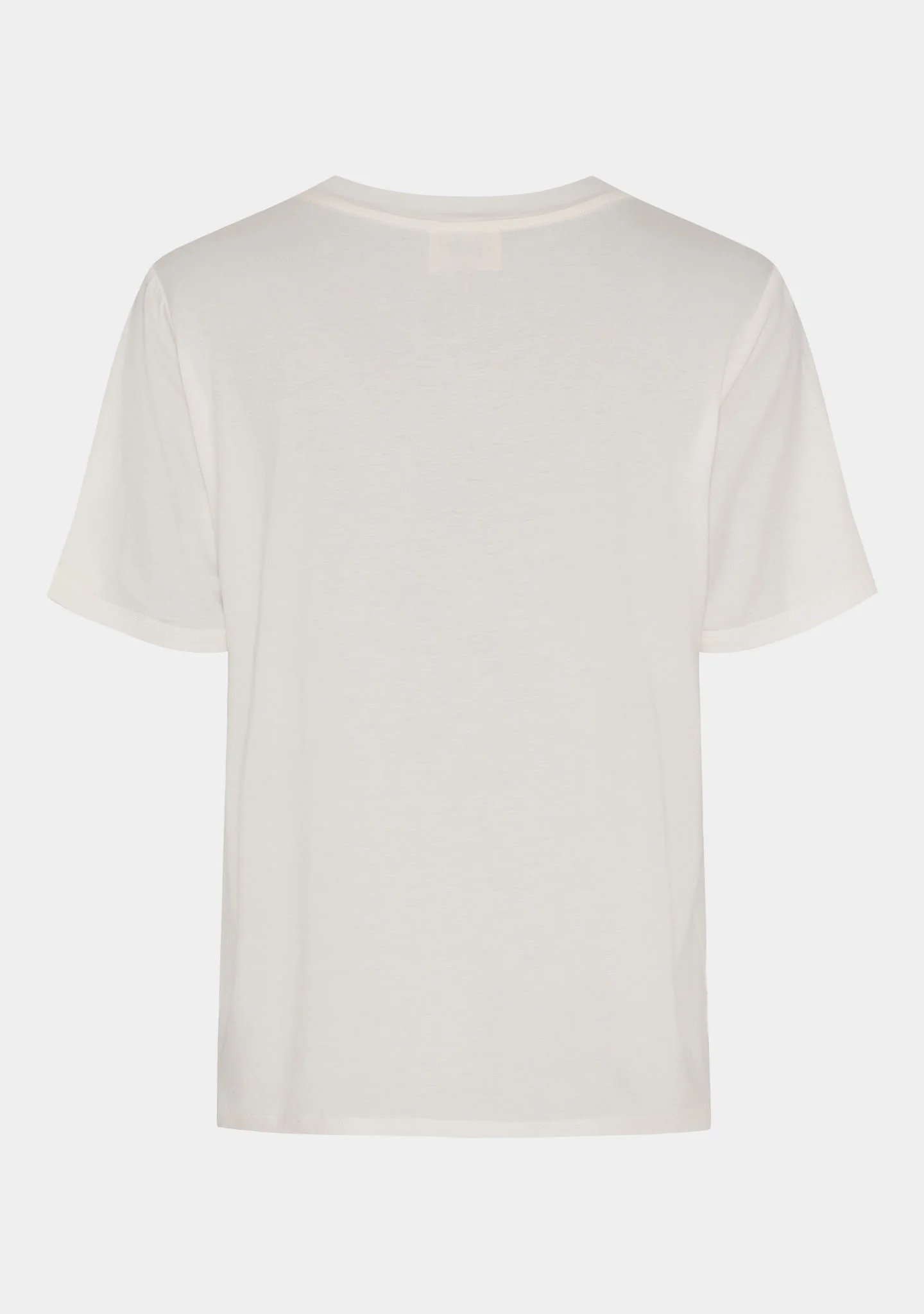 Gritt V-Neck T-Shirt - Broken White - Image 5
