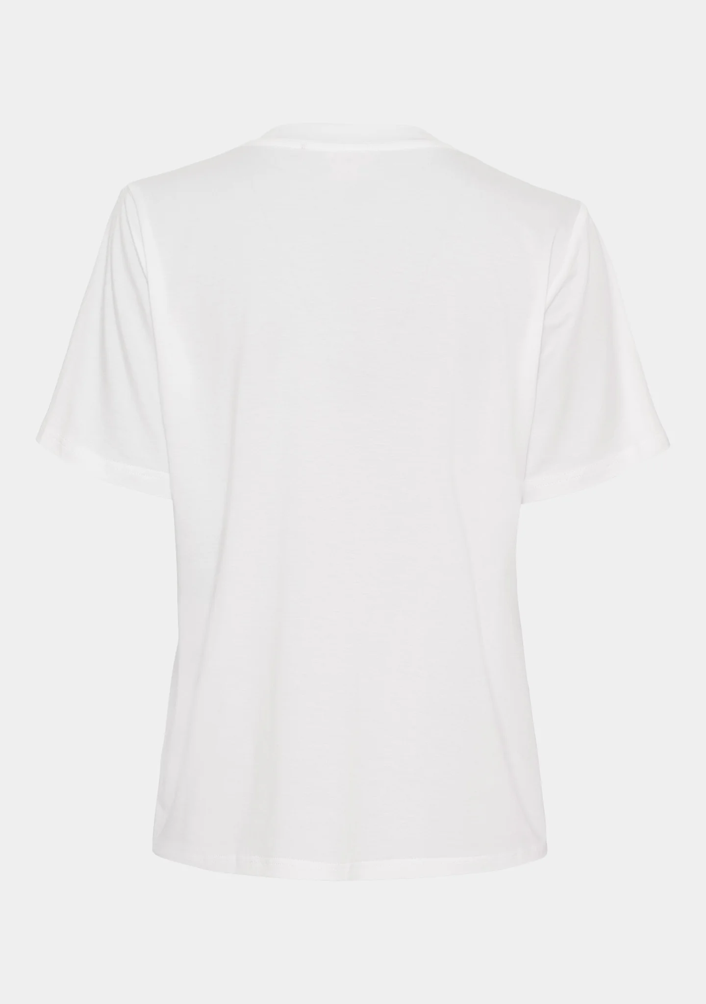 Gritt V-Neck T-Shirt - White - Image 2