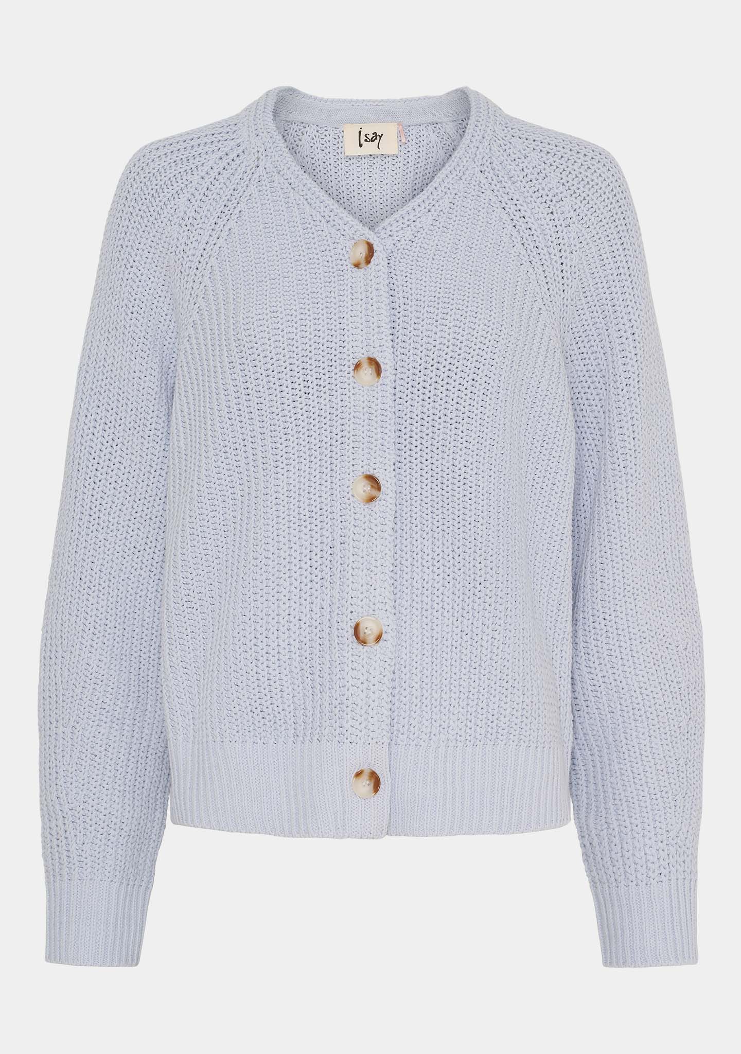 Gunda Knit Cardigan - Light Blue