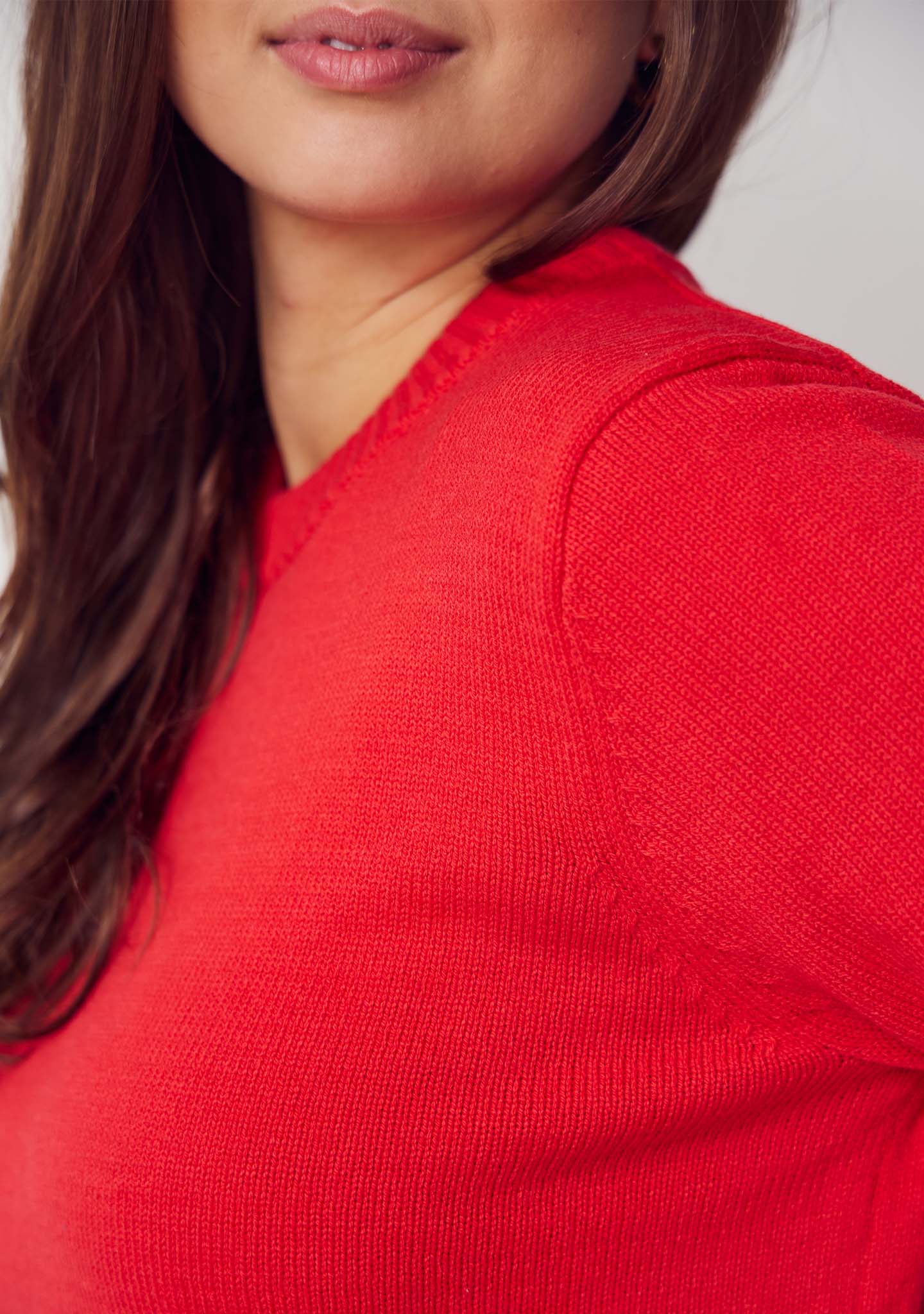 Gwen Basic Pullover - Fresh Red - Image 3