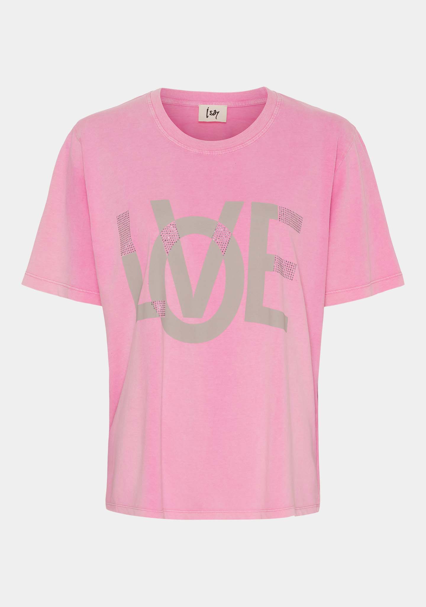 Haley New T-Shirt - Washed Pink