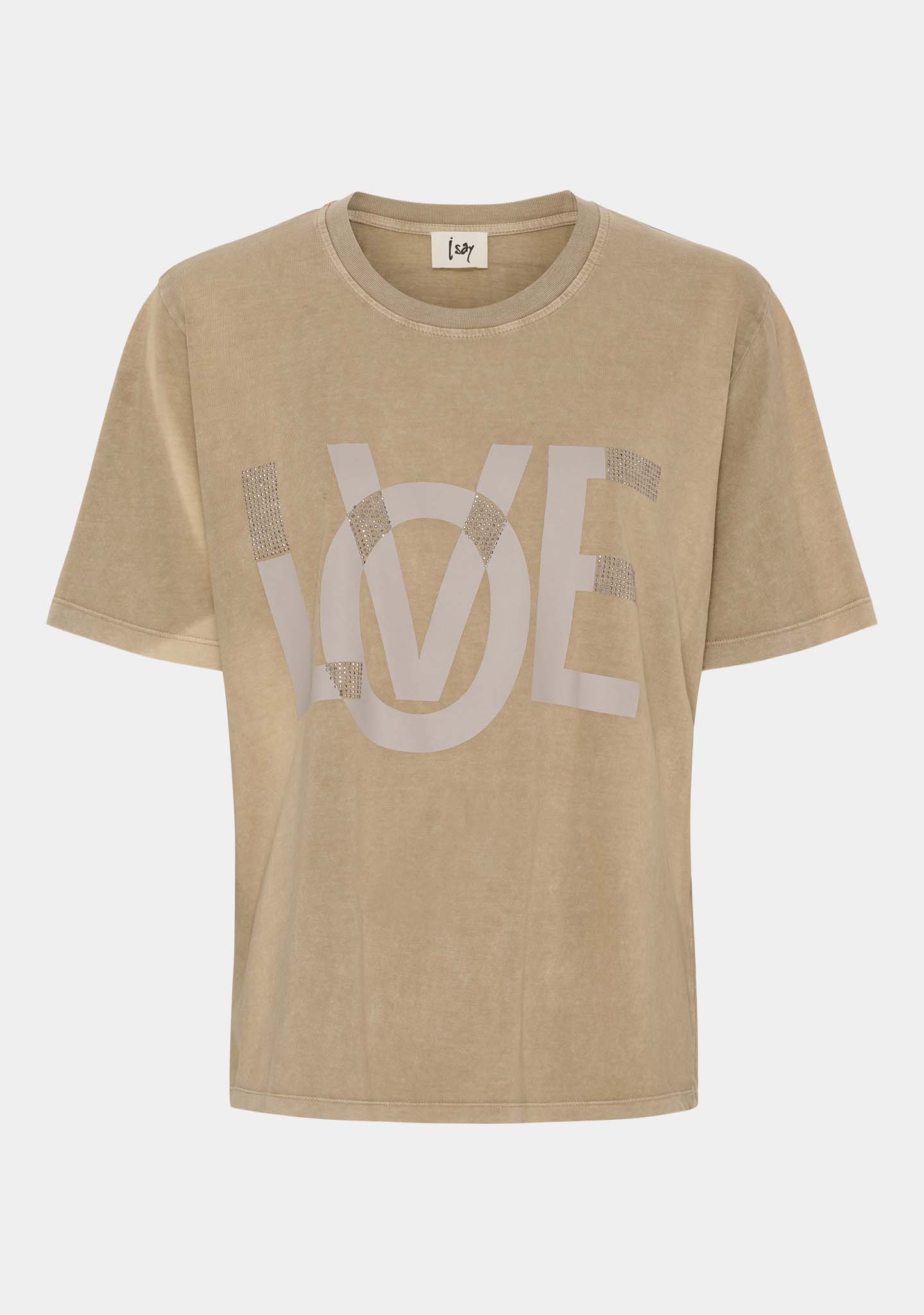 Haley New T-Shirt - Washed Taupe - Image 5