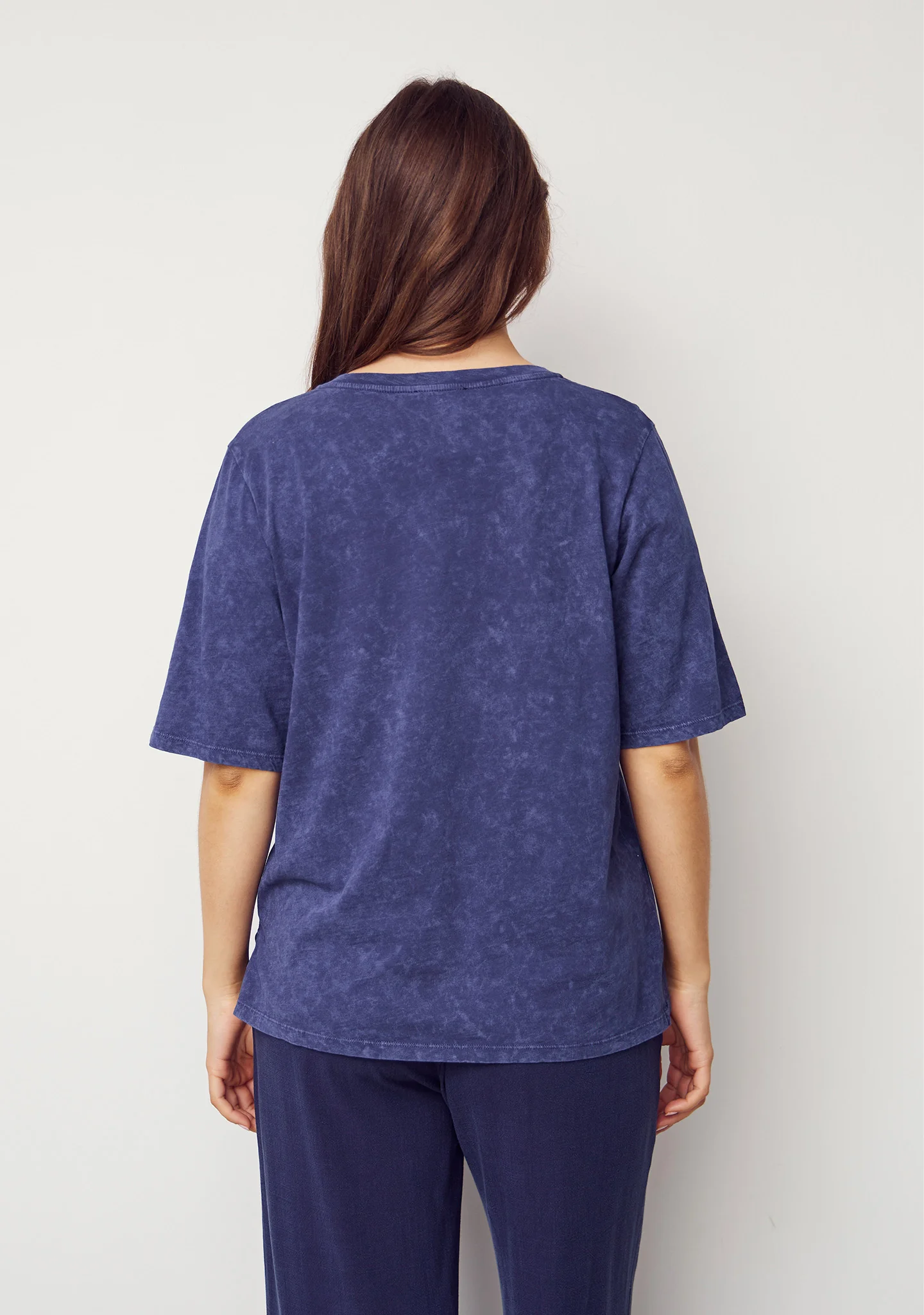 Haley T-Shirt - Washed Navy - Image 3