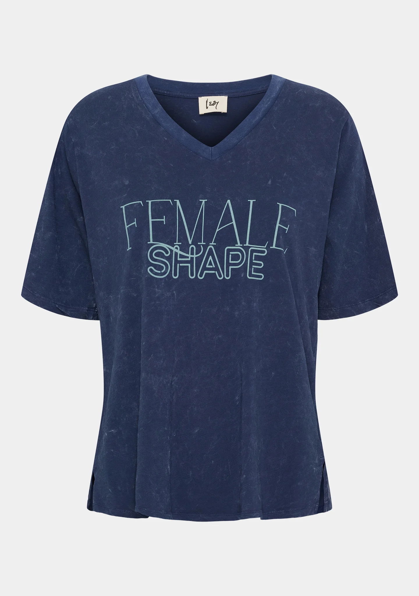 Haley T-Shirt - Washed Navy - Image 6