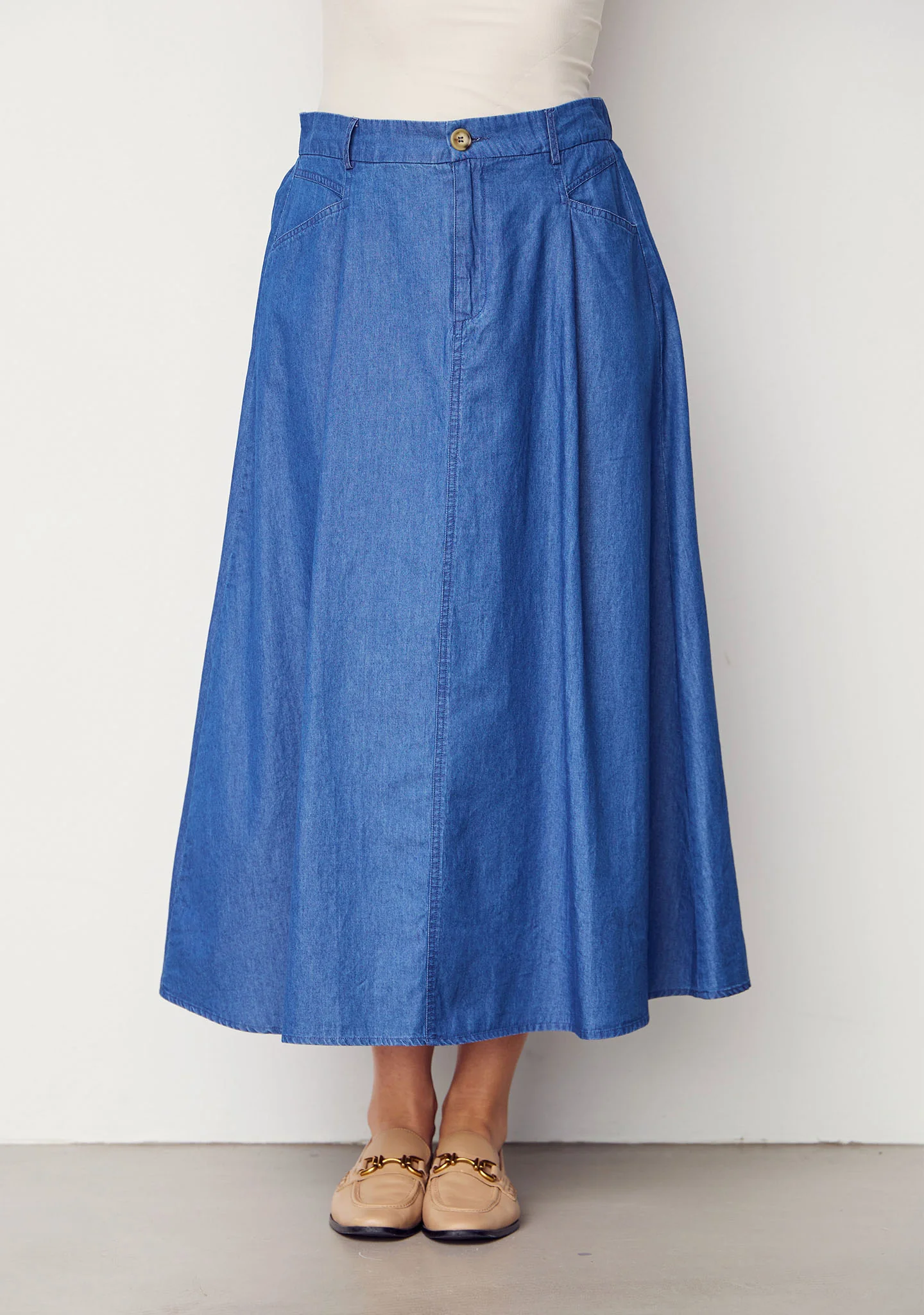 Heba Skirt - Denim