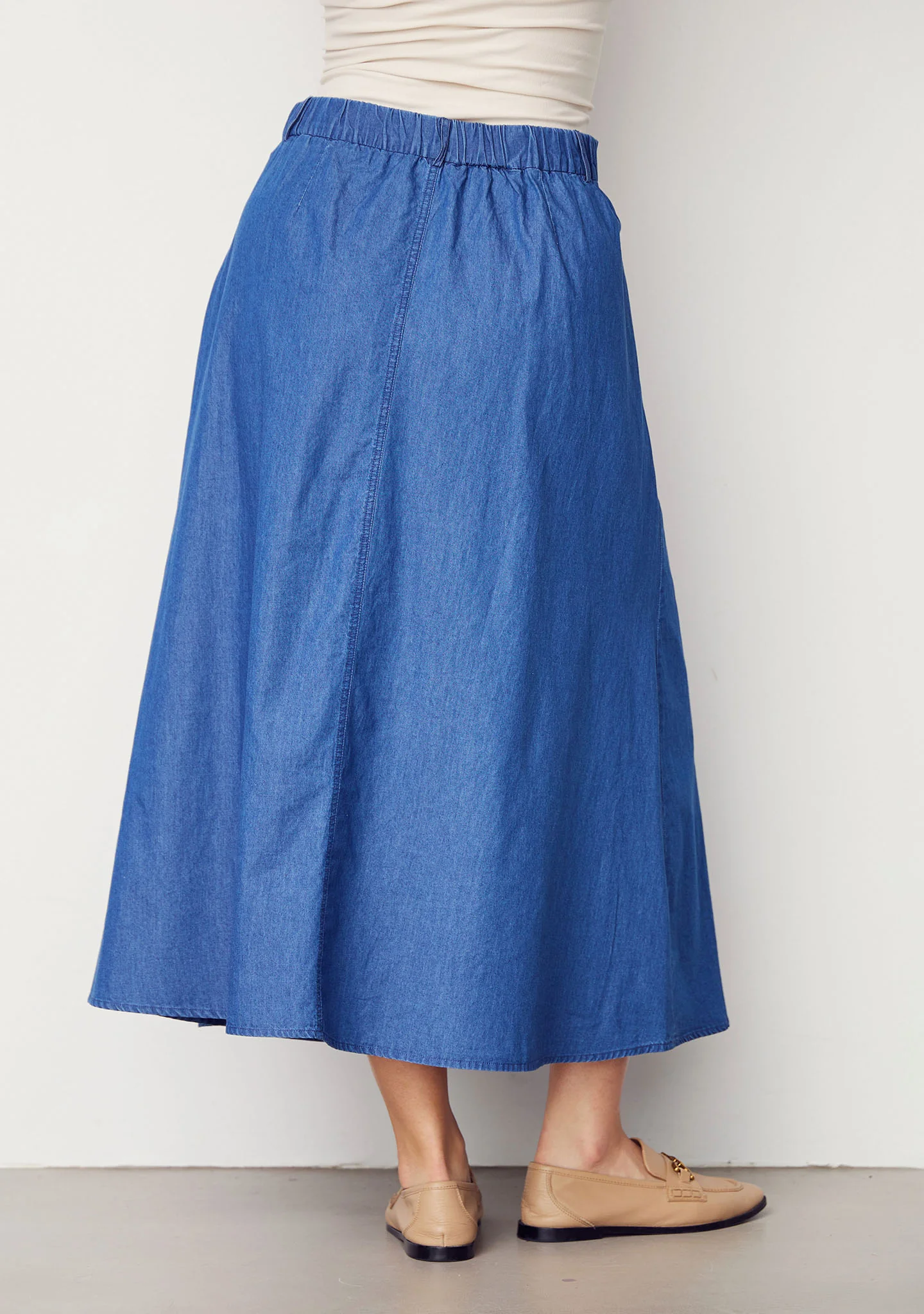 Heba Skirt - Denim - Image 3