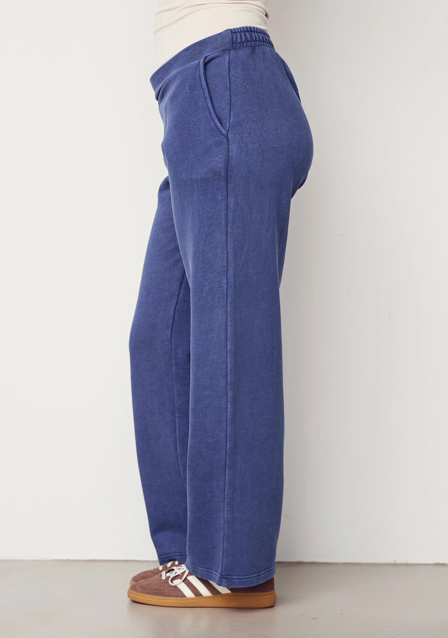 Heike Sweat Pant - Washed Navy - Image 2