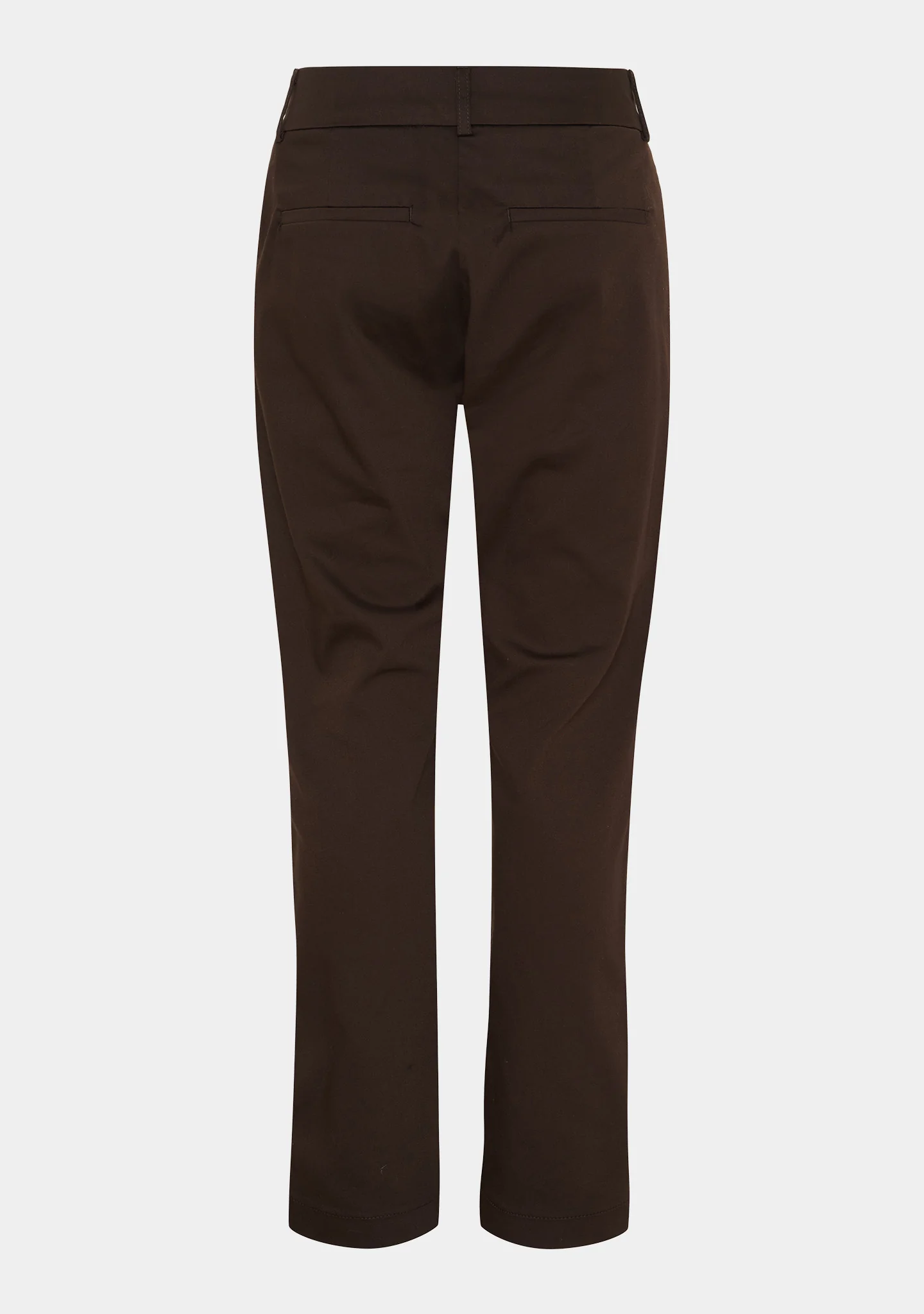 Isay Chino Pant - Dark Brown LONG - Image 6