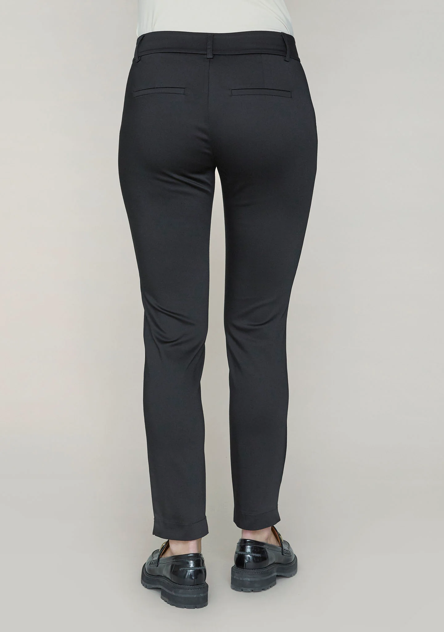 Isay Chino Pant - LONG Black - Image 3