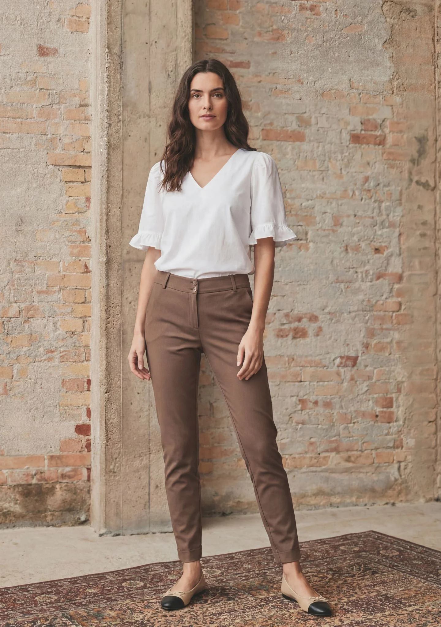 Isay Chino Pant - Mole - Image 4