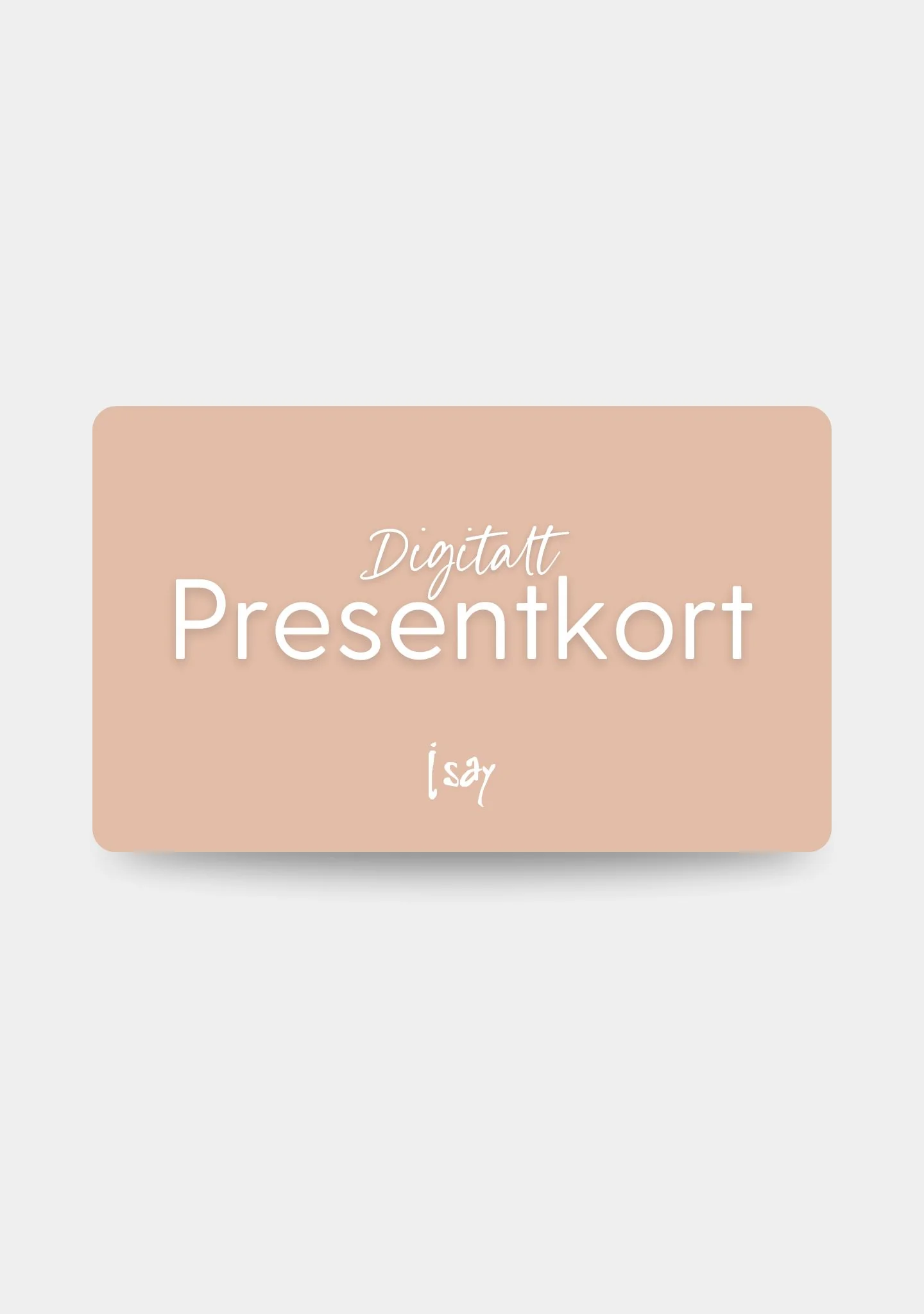 ISAY Gift Card
