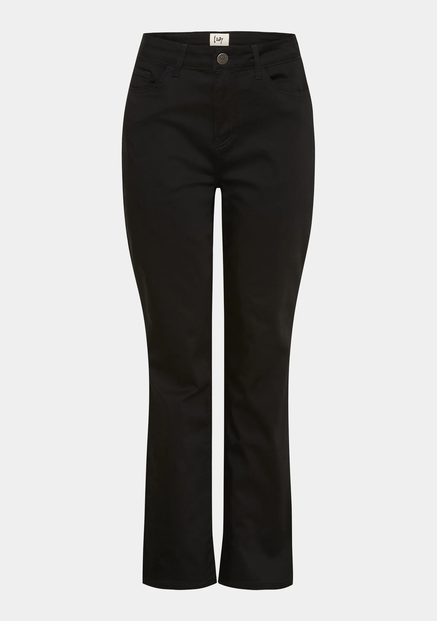 Isay Long Straight Pant - Black - Image 4