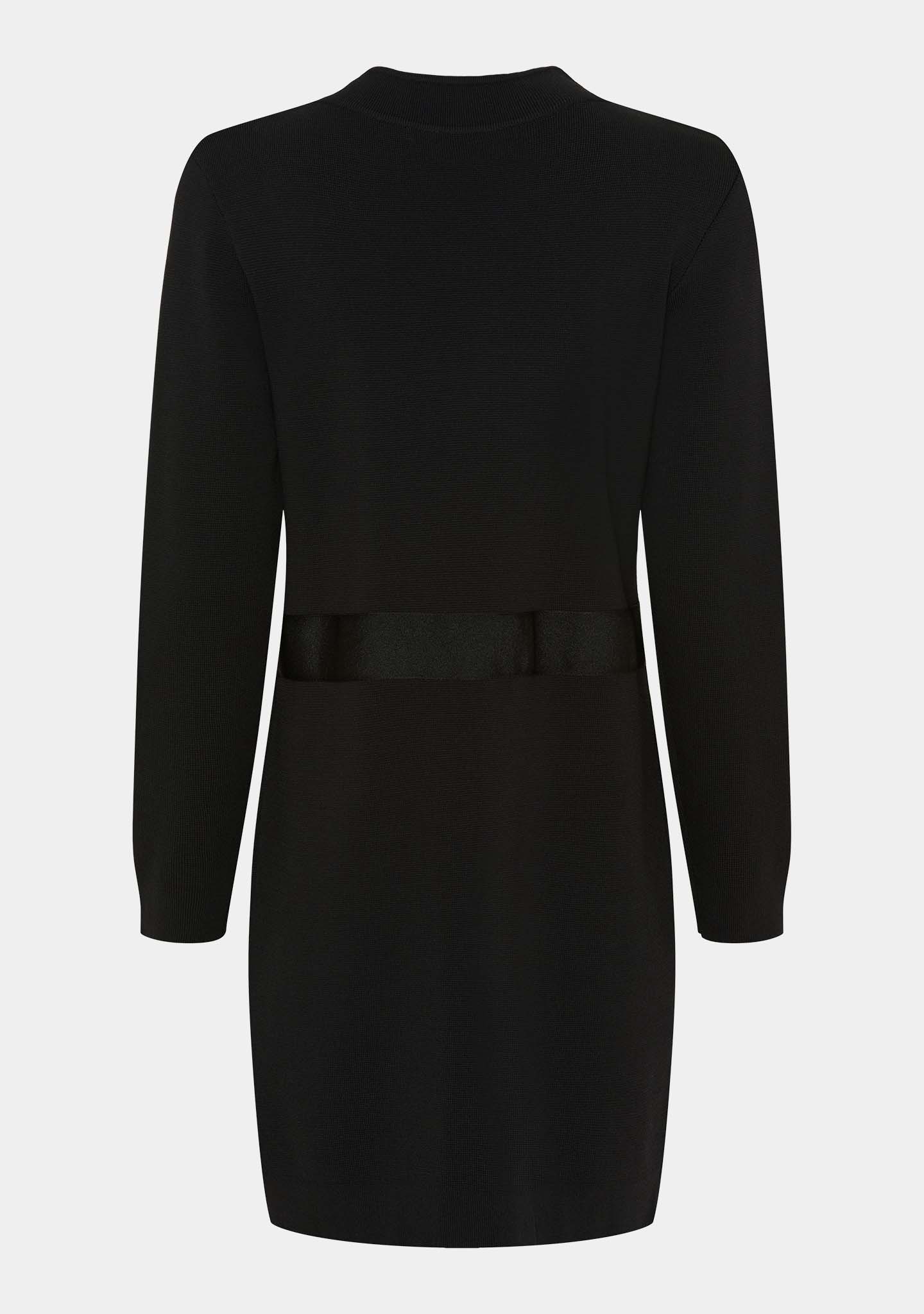 Jena Button Cardigan - Black - Image 3