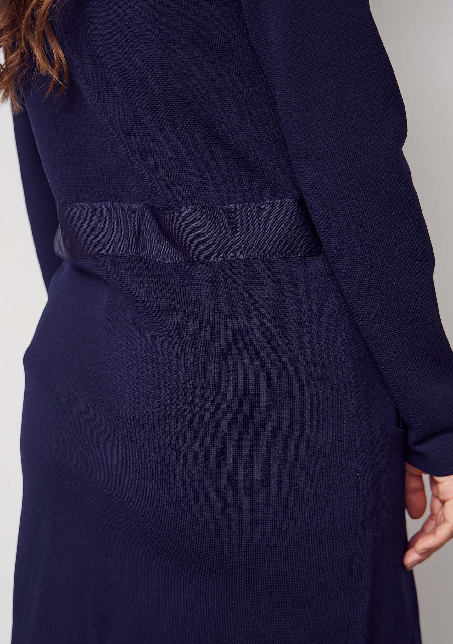 Jena Button Cardigan - Navy - Image 4