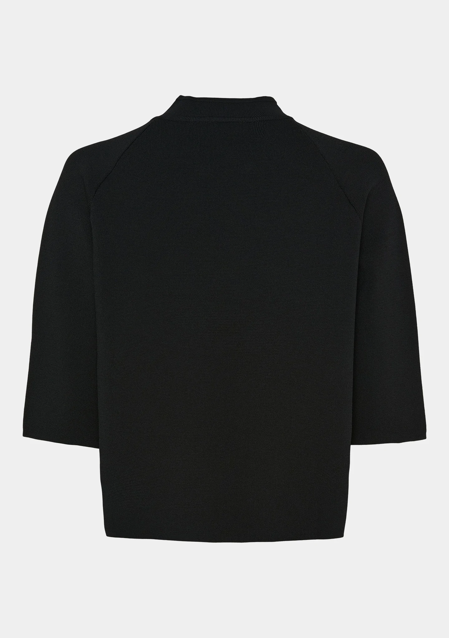 Jena Poncho Blouse - Black - Image 6