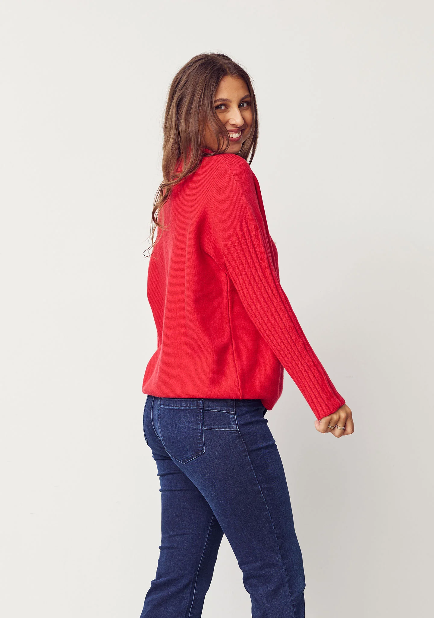 Kaddy Knit Pullover - Red - Image 3