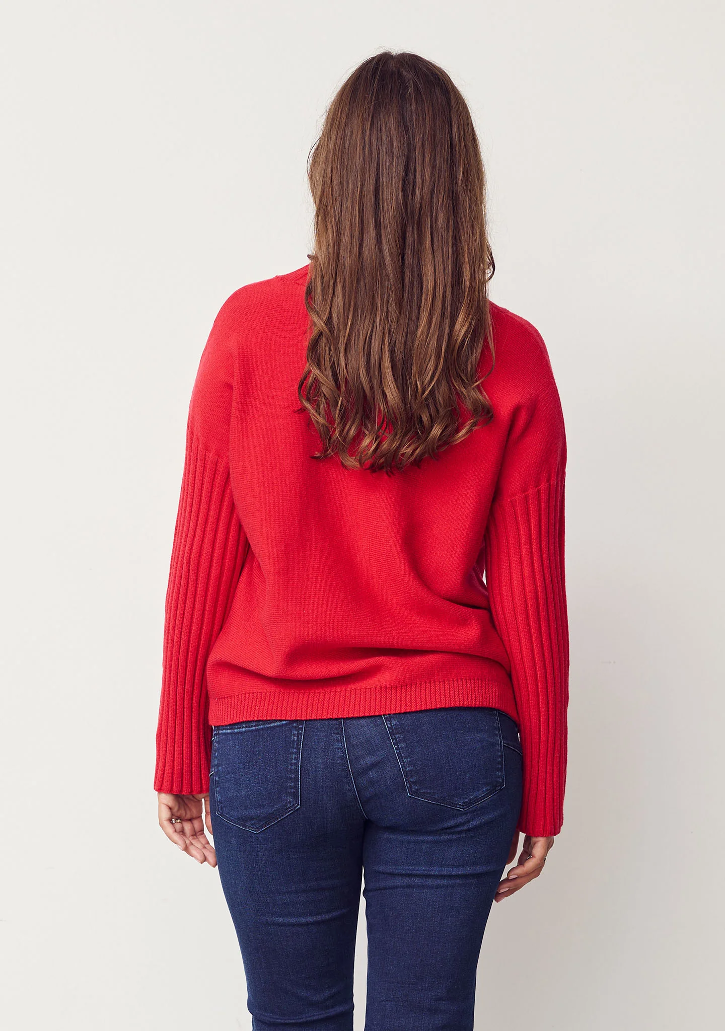 Kaddy Knit Pullover - Red - Image 4