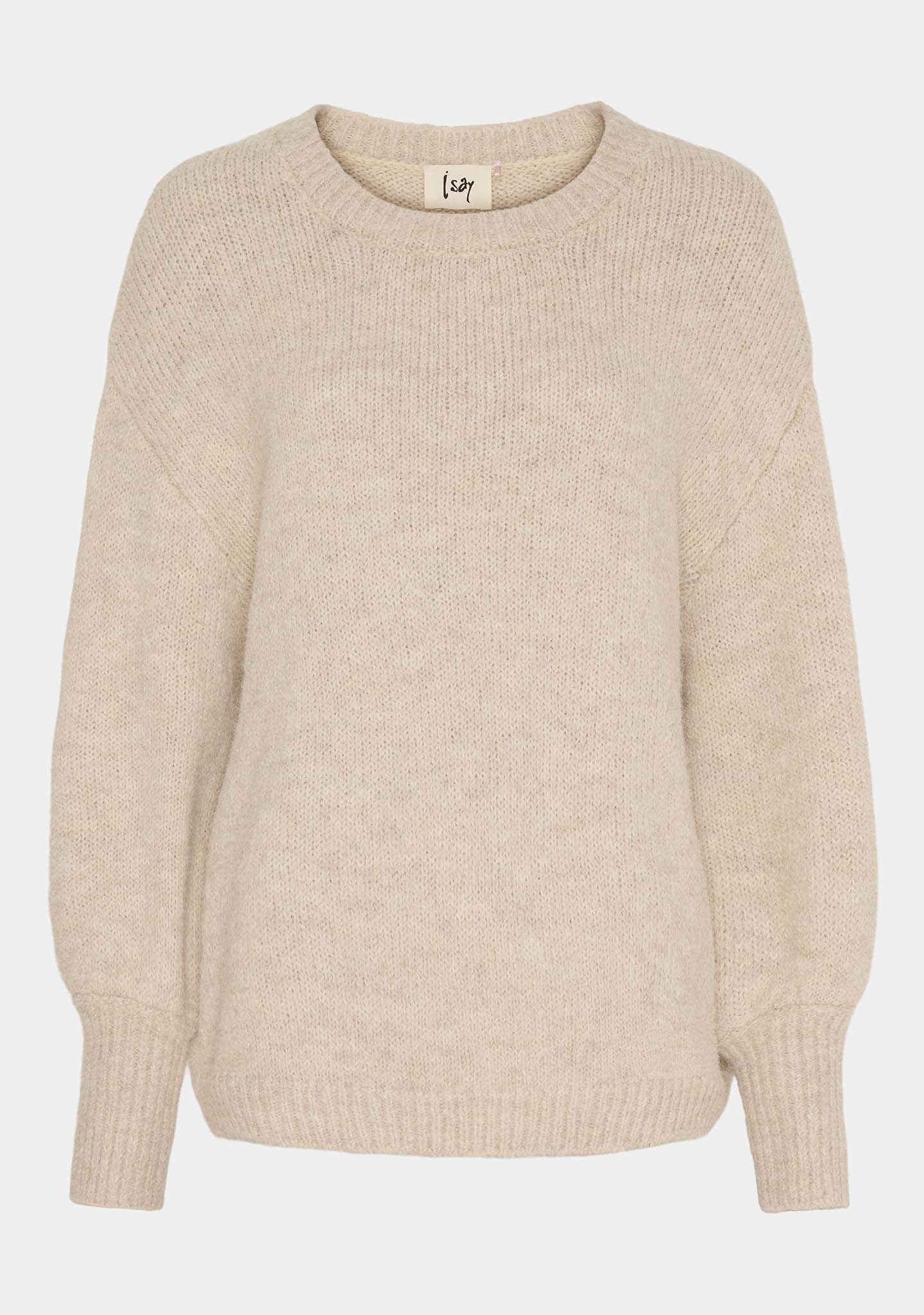 Kaho Knit Pullover - Sand Melange - Image 5