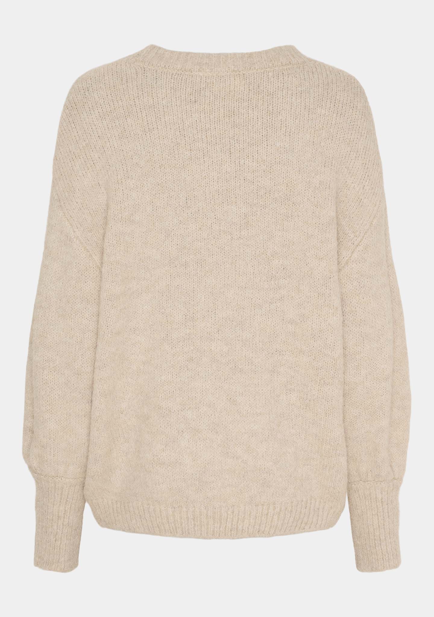 Kaho Knit Pullover - Sand Melange - Image 6