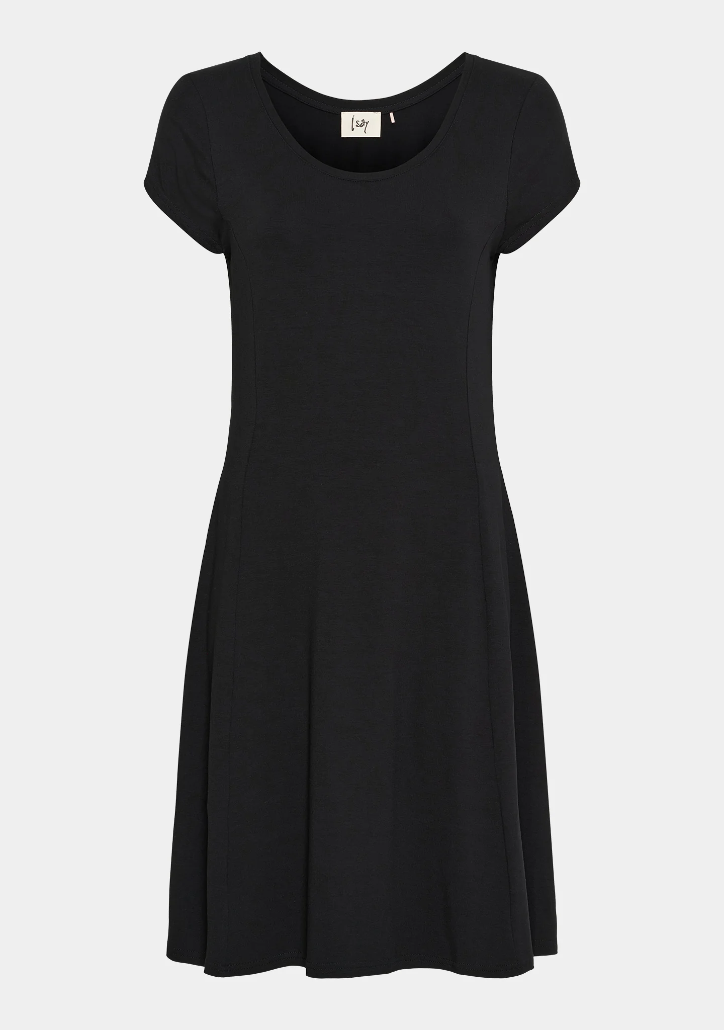 Kalla Jersey Dress - Black - Image 3