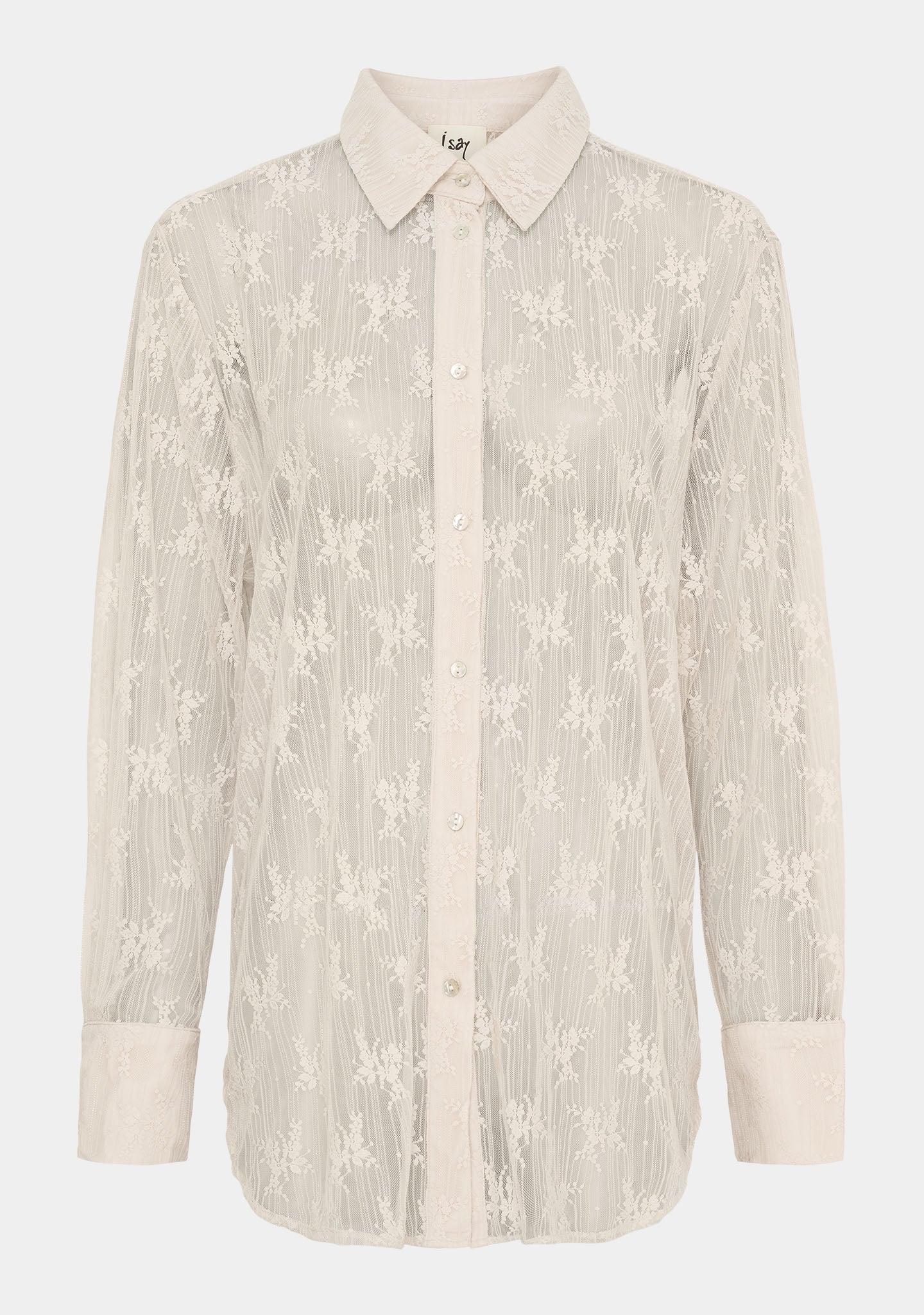 Laika Lace Shirt - Sand - Image 2
