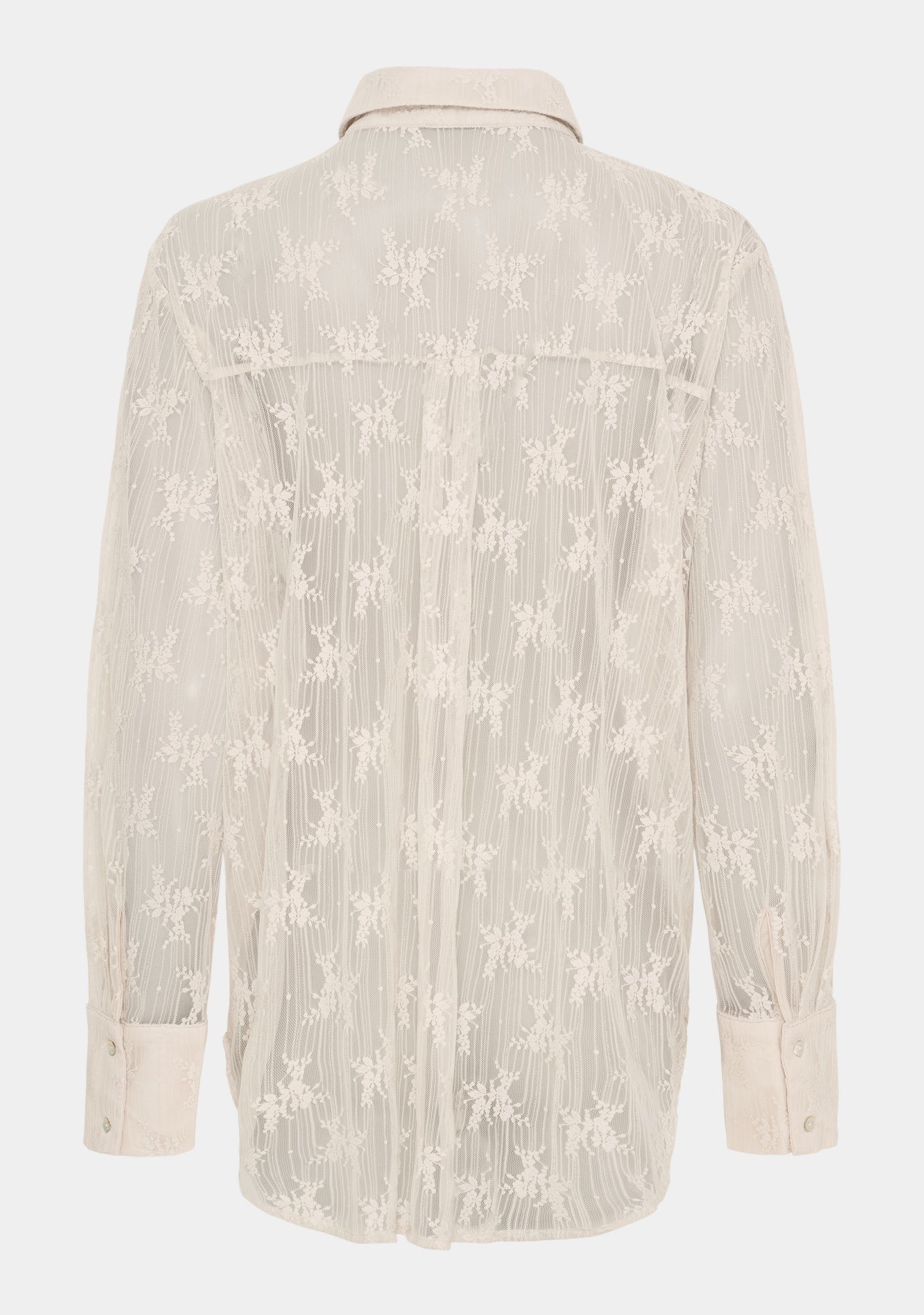 Laika Lace Shirt - Sand - Image 3