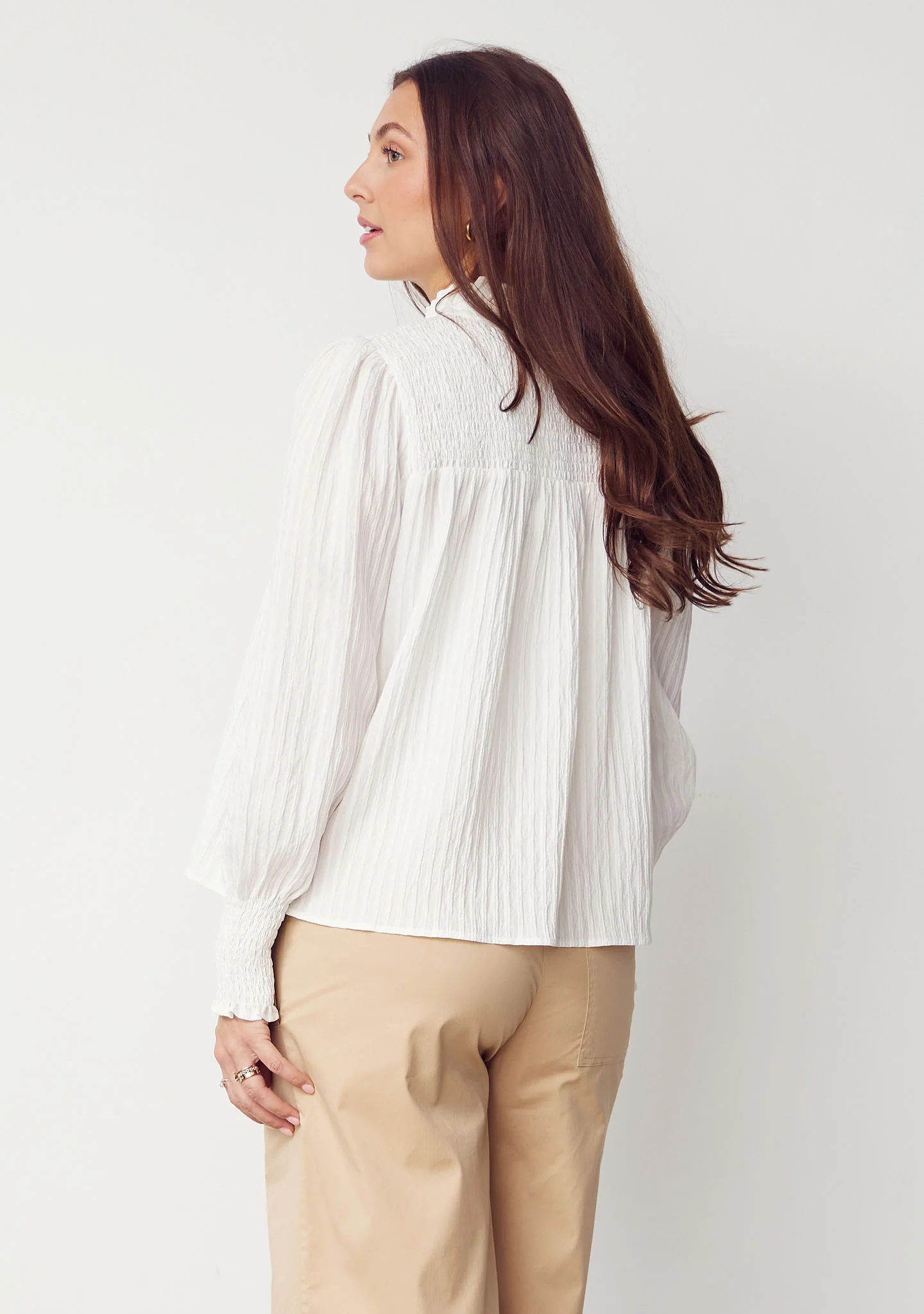 Lea Blouse - Broken White - Image 2