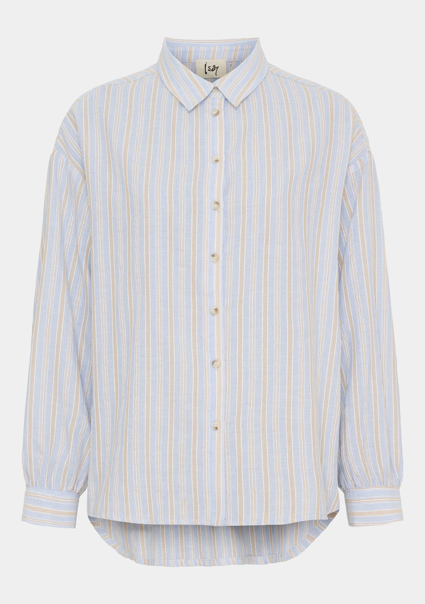 Liane Shirt - Light Blue Stripe - Image 2