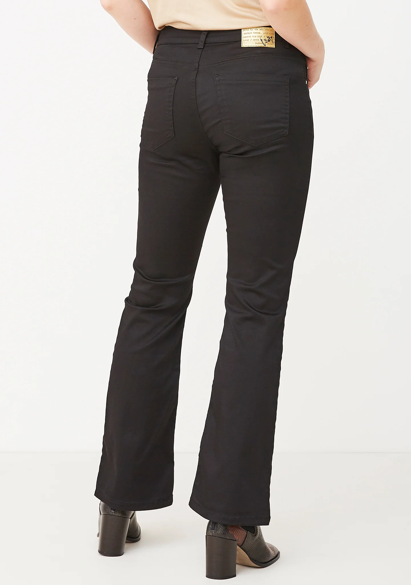 Lido Flare Jeans - Black - Image 3