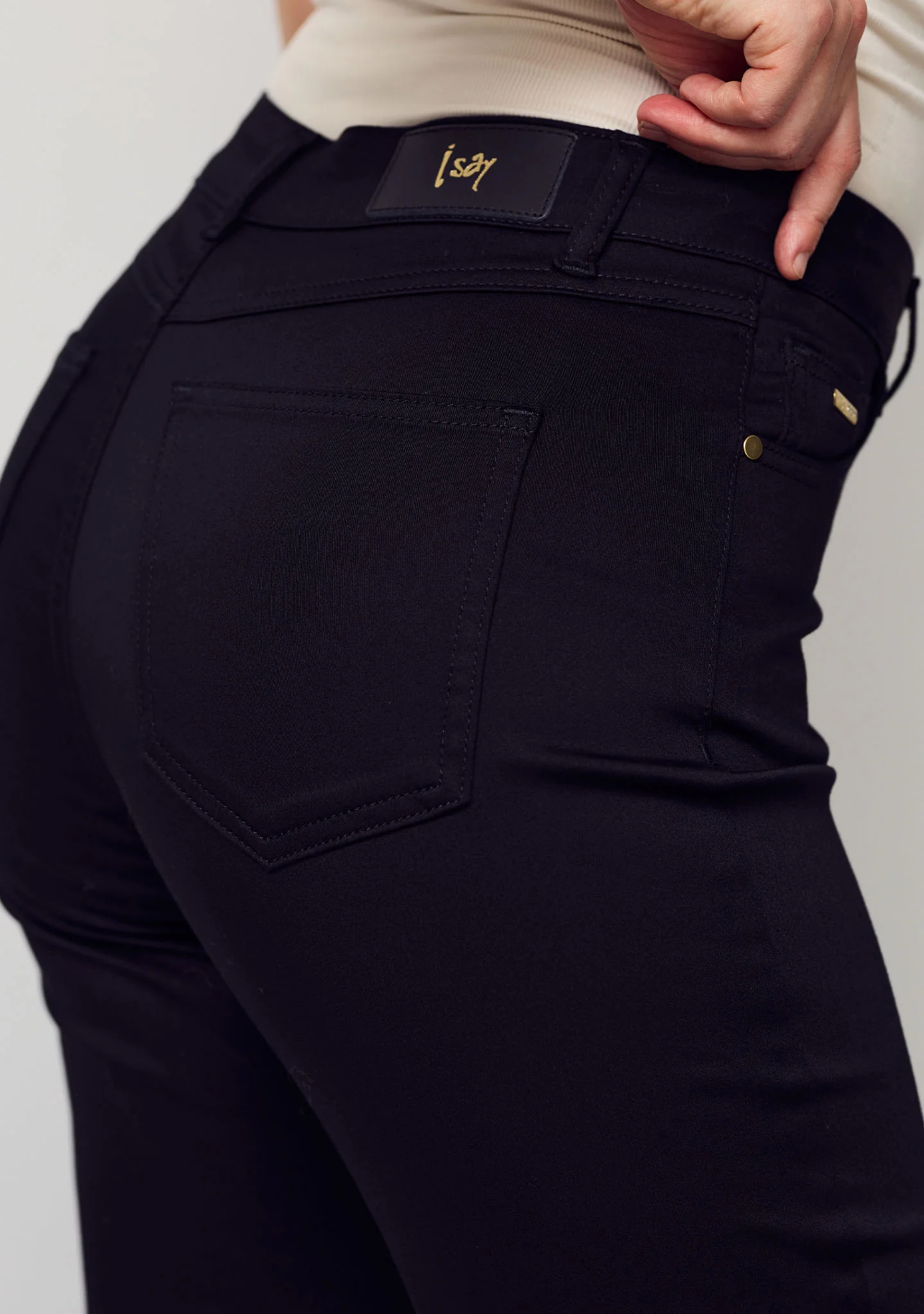 Lido Straight Jeans - Black - Image 4