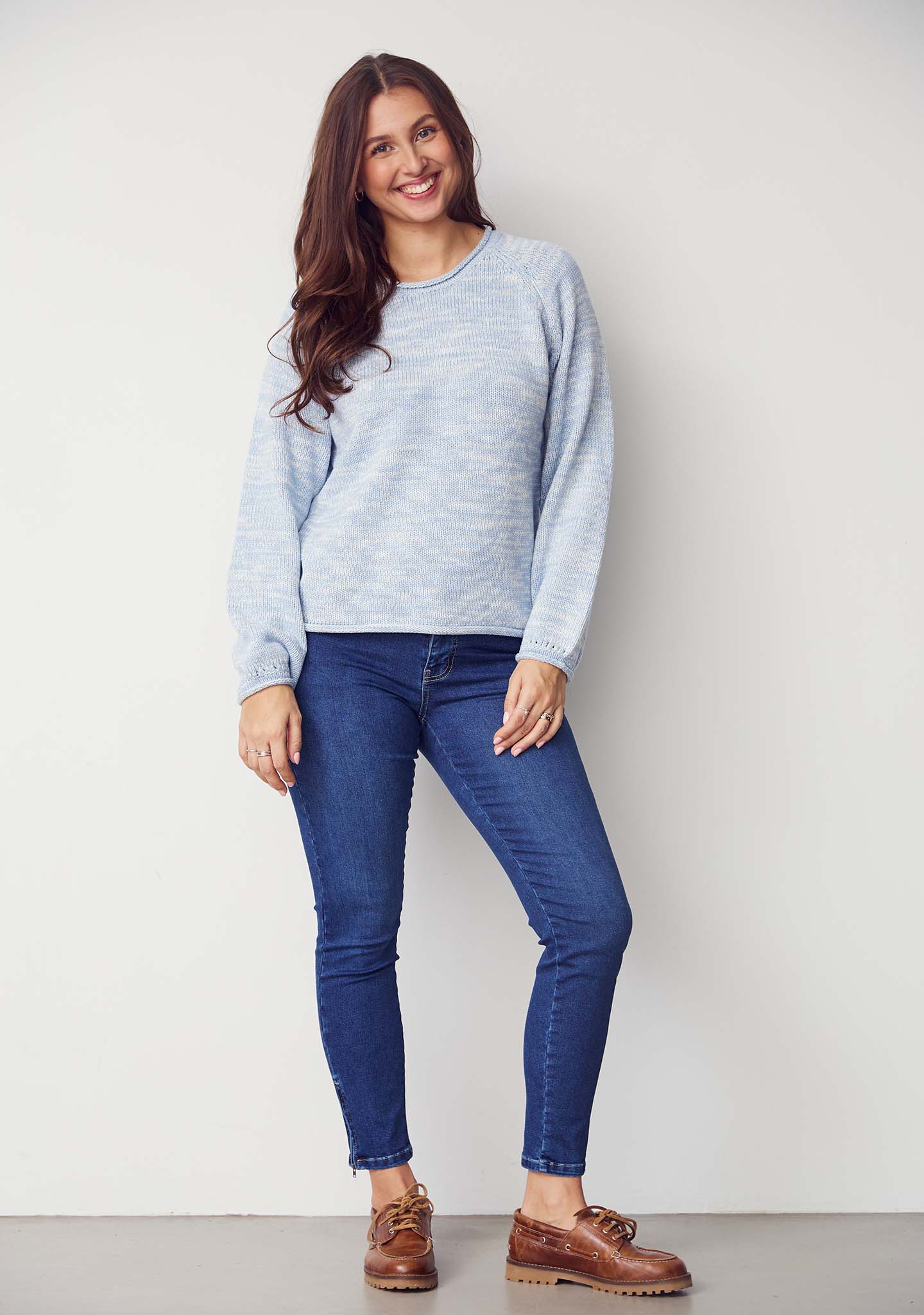 Lido Zip Jeans - Basic Denim Wash - Image 6