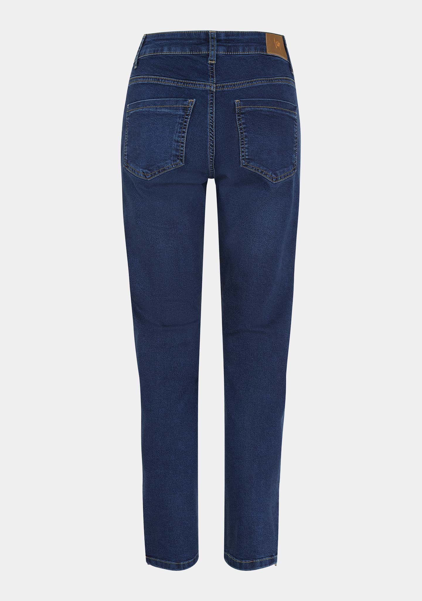 Lido Zip Jeans - Basic Denim Wash - Image 8