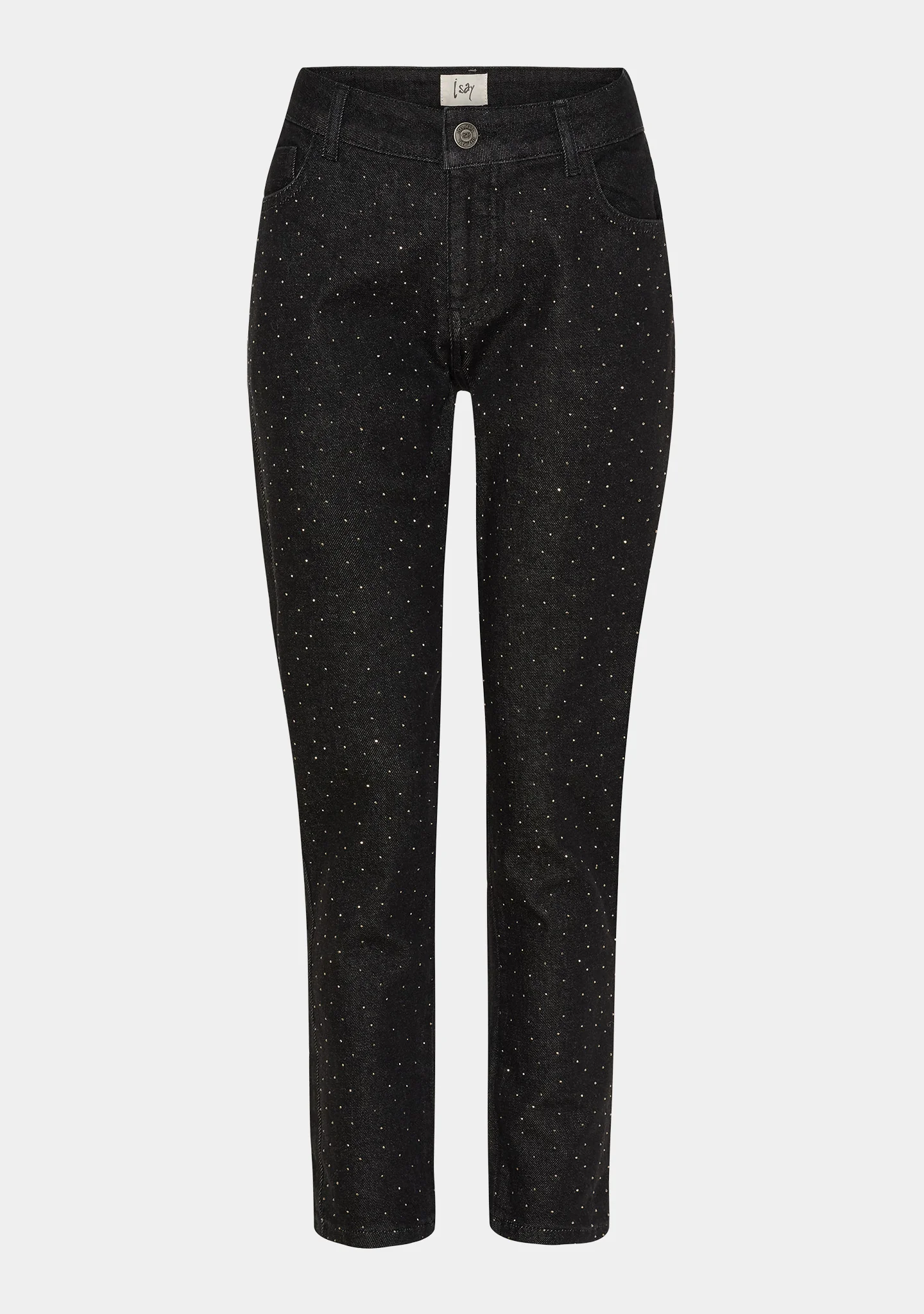 Lucca Shine Jeans - Black Wash - Image 2