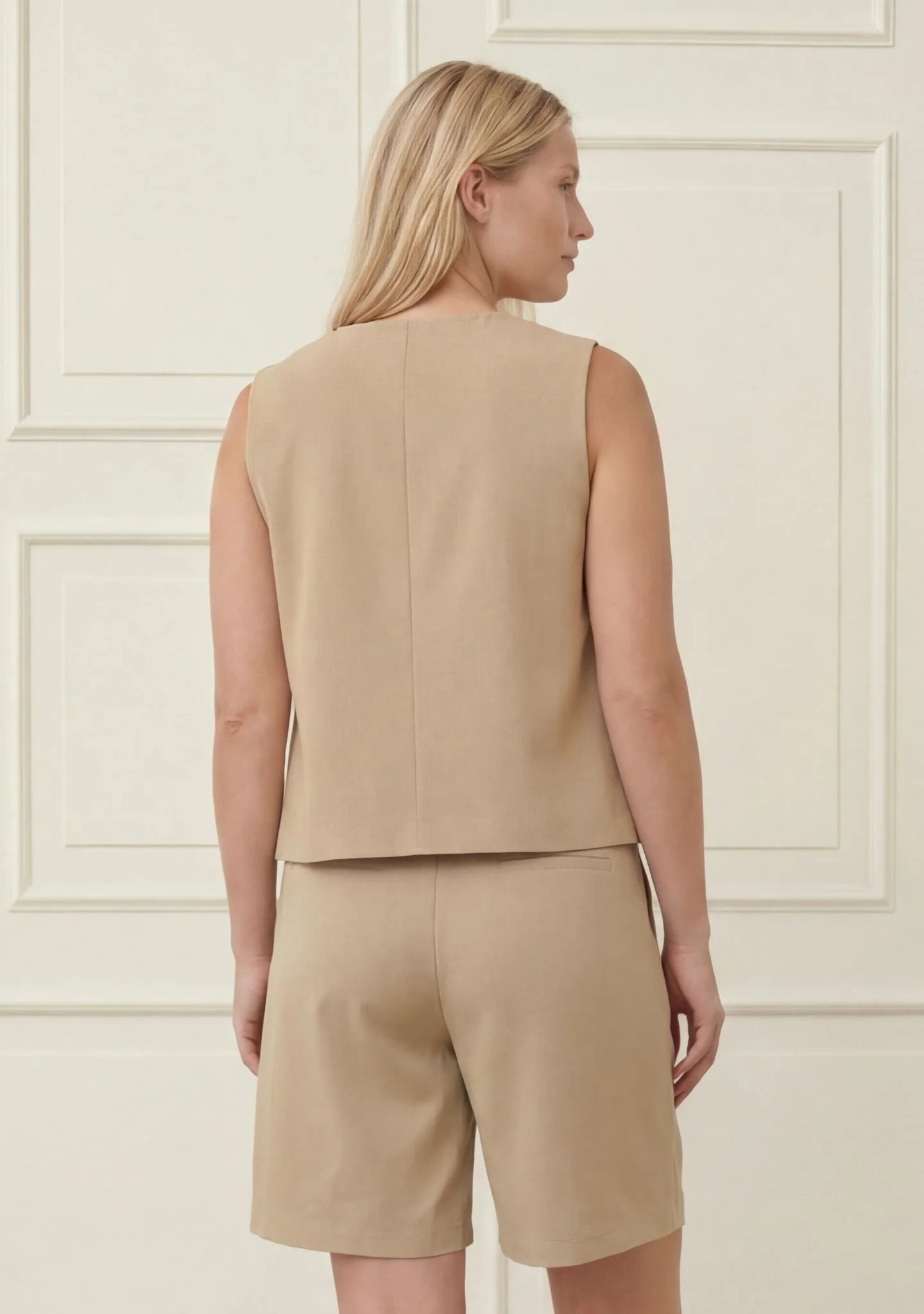 Majse Waistcoat - Classic Camel - Image 3