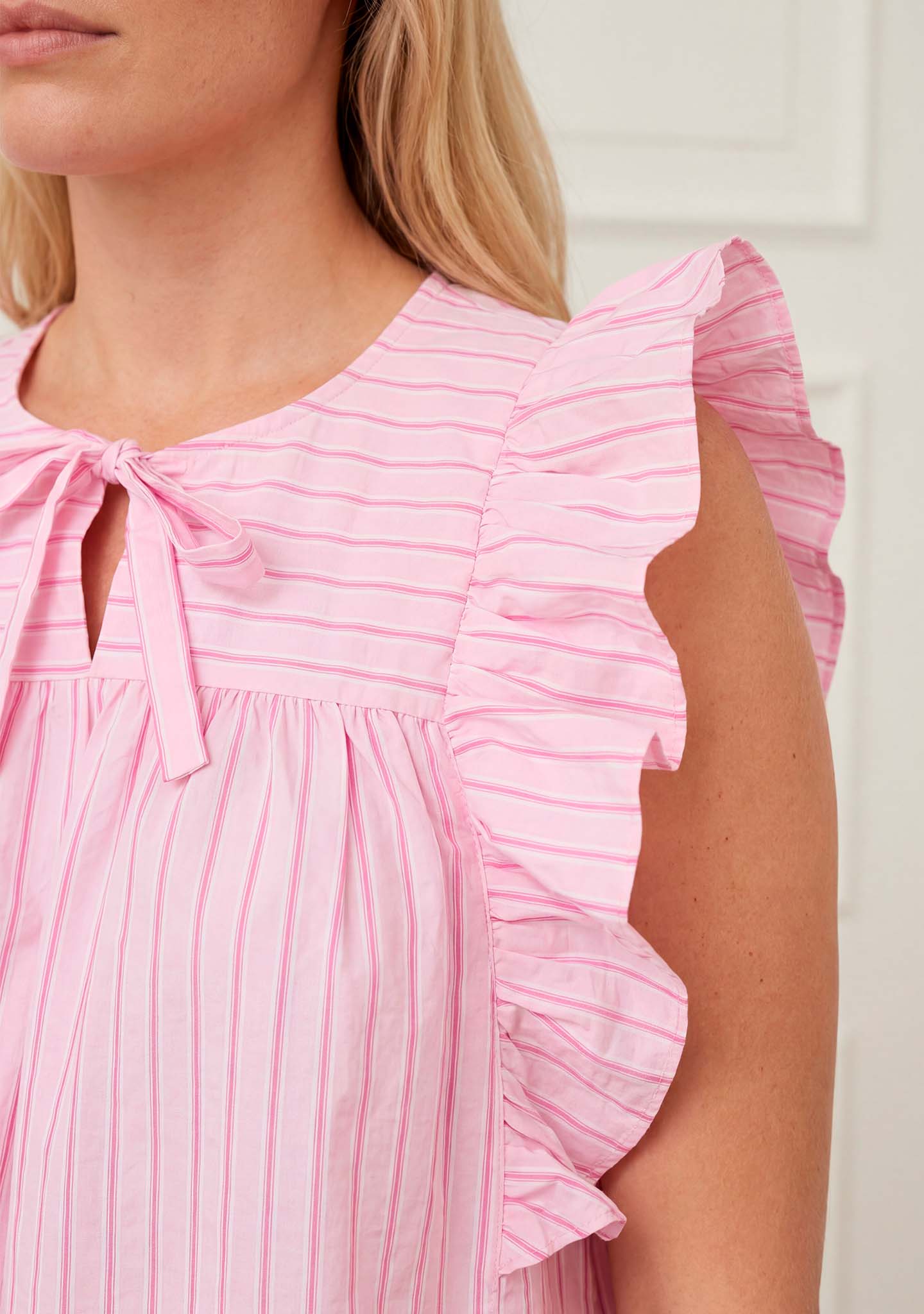 Mila Top - Pinky Stripe - Image 2