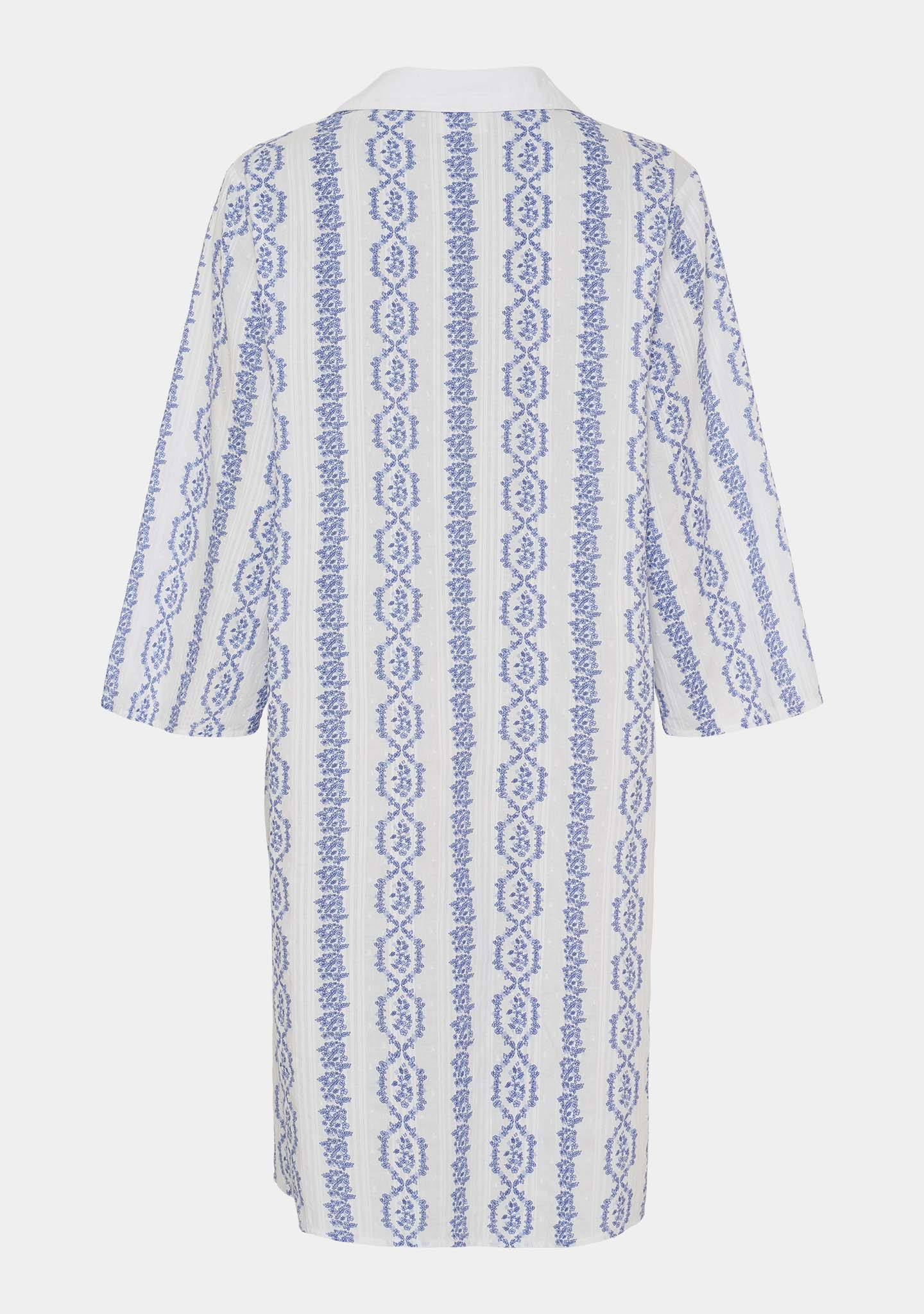 Mina Dress - Blue Flower Vine - Image 5