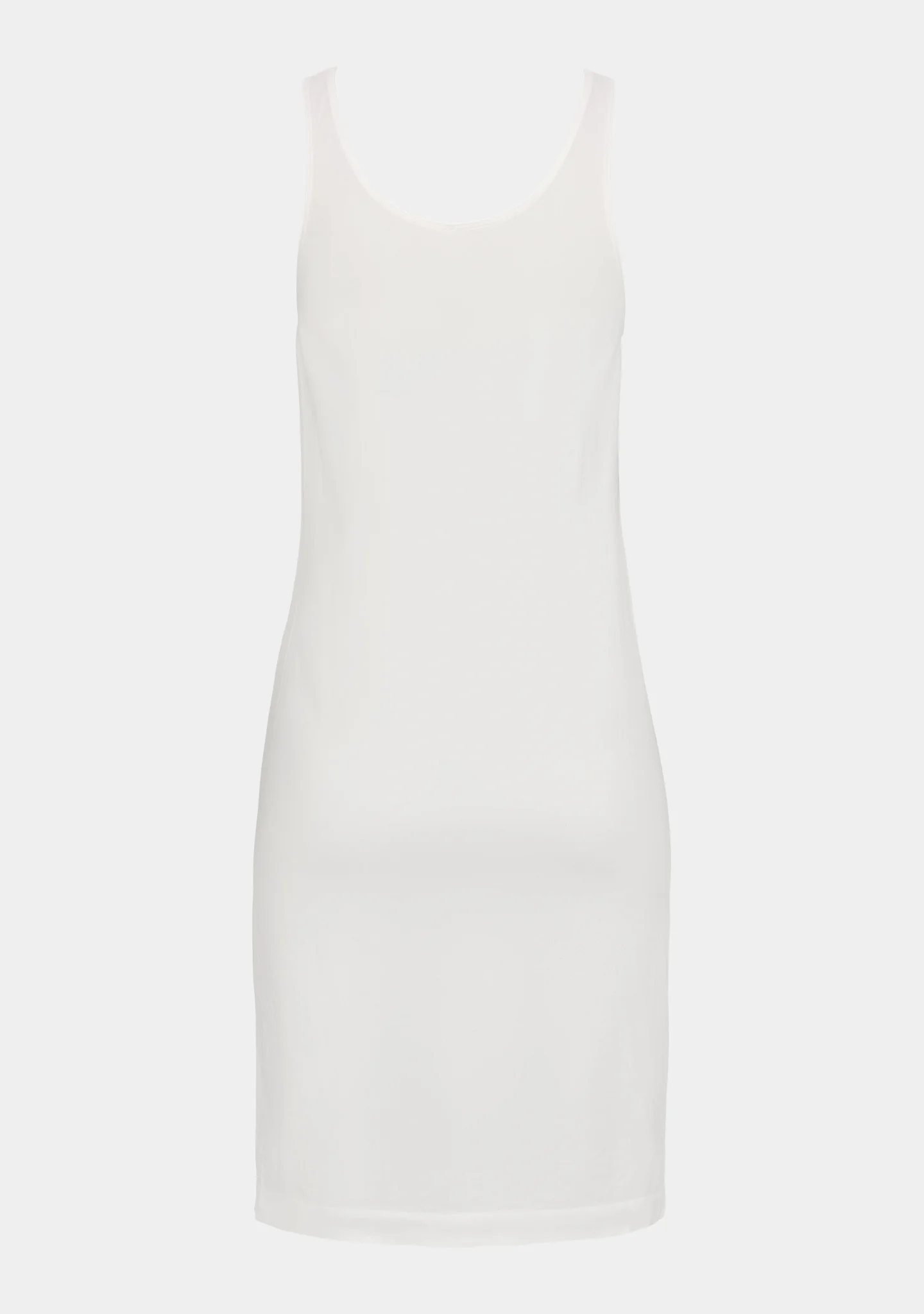 Nilla Long Tank Top - Broken White - Image 2