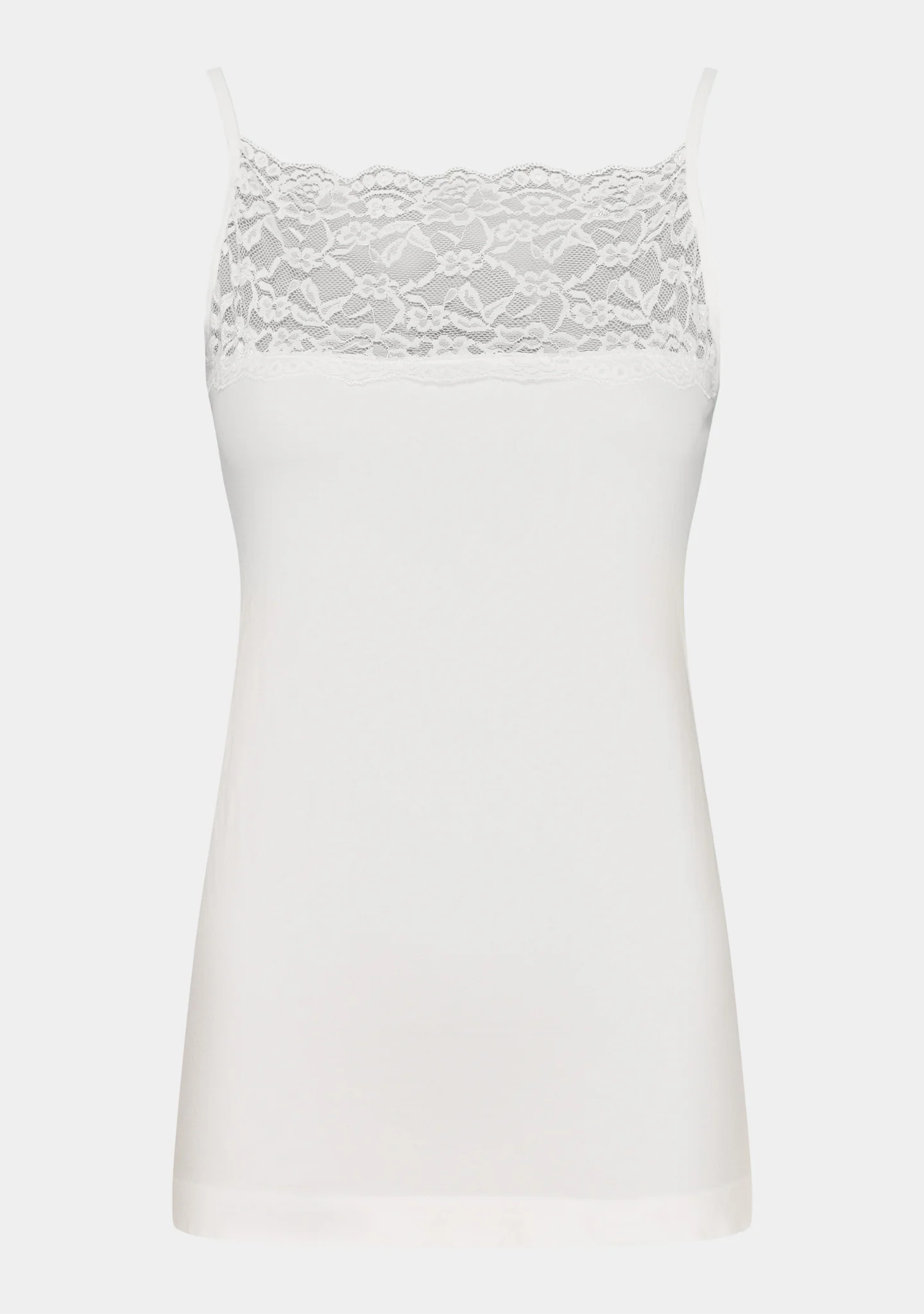 Nilla Wide Lace Top - Broken White - Image 3