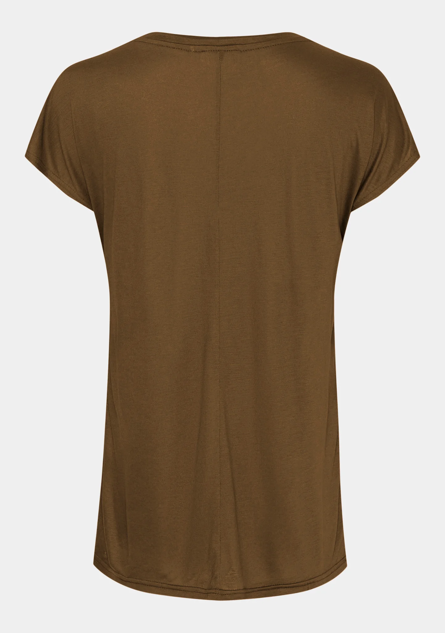 Nugga V-Neck T-Shirt - Toffee - Image 5