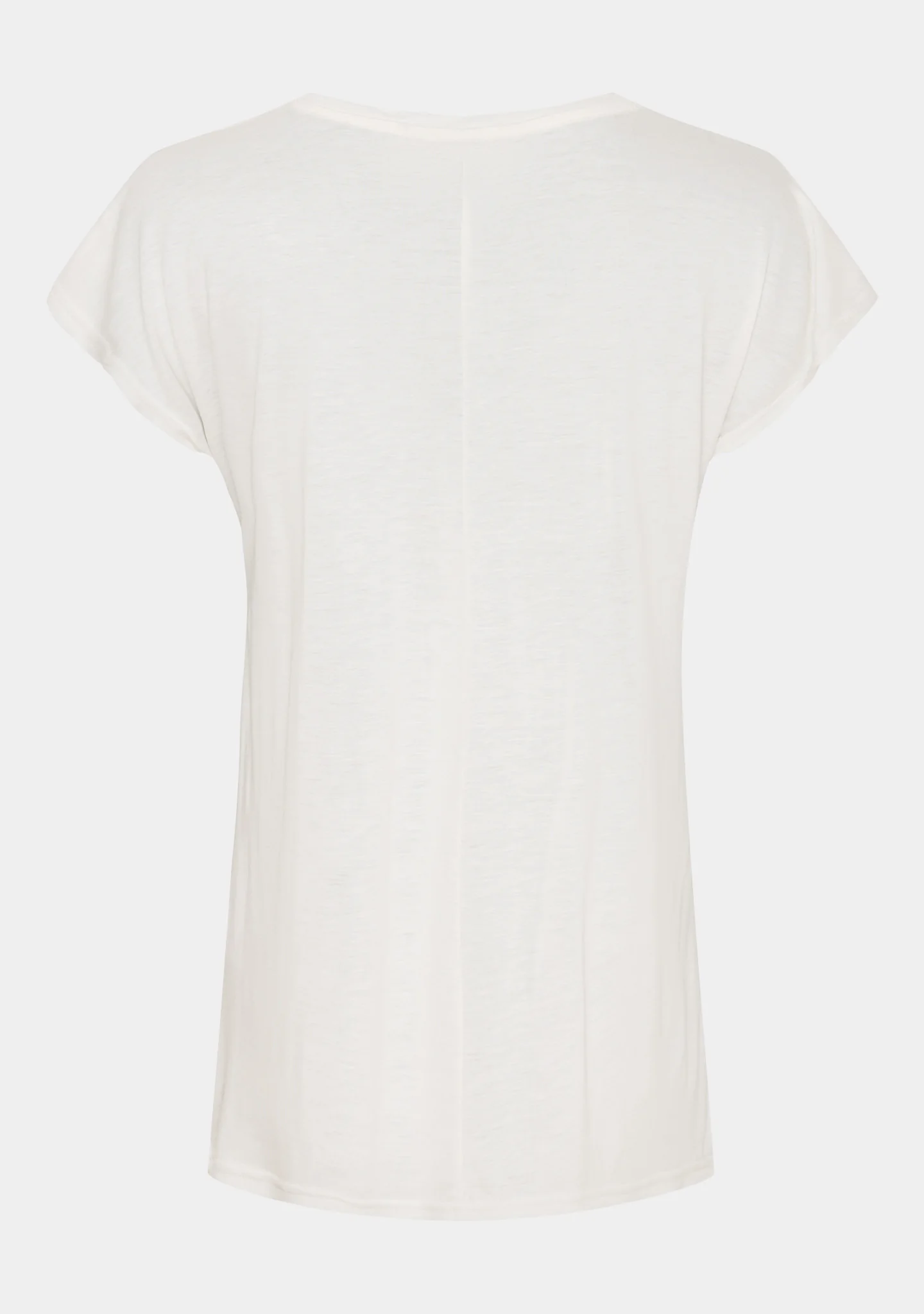 Nugga V-Neck T-Shirt - Broken White - Image 5