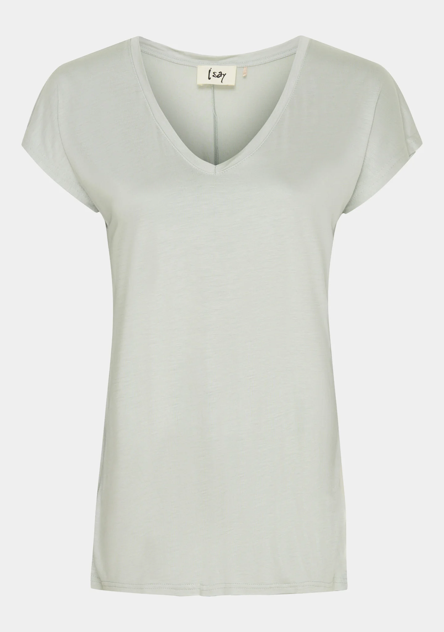 Nugga V-Neck T-Shirt - Light Mint - Image 3