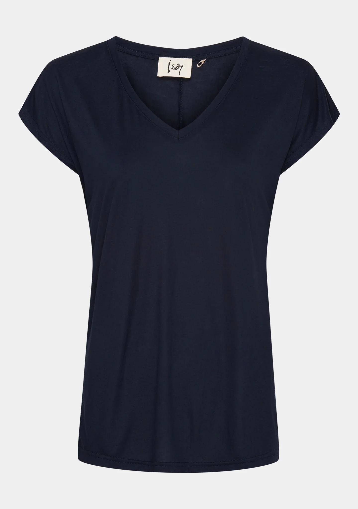 Nugga V-Neck T-Shirt - Navy - Image 3