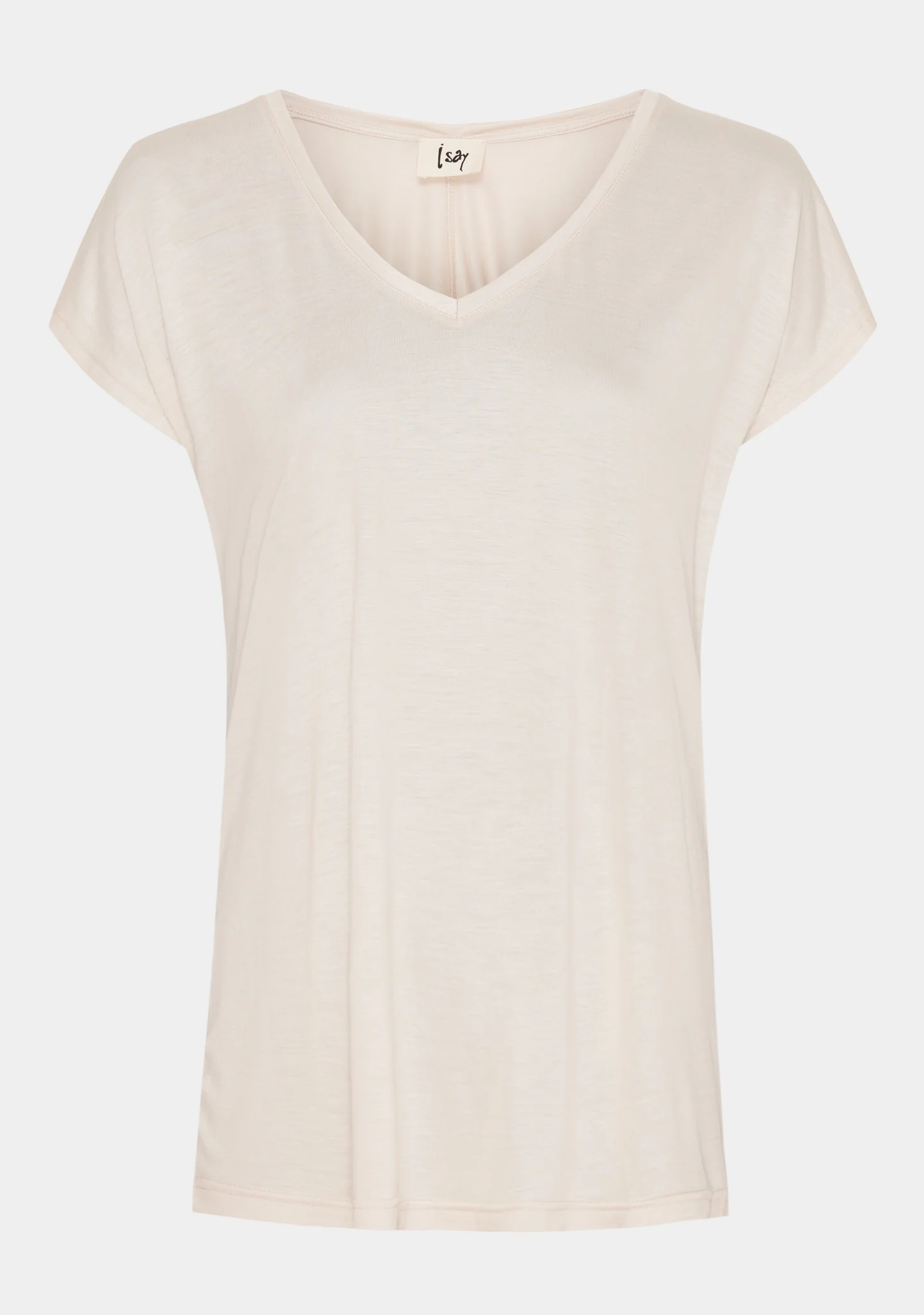 Nugga V-Neck T-Shirt - Sand - Image 3
