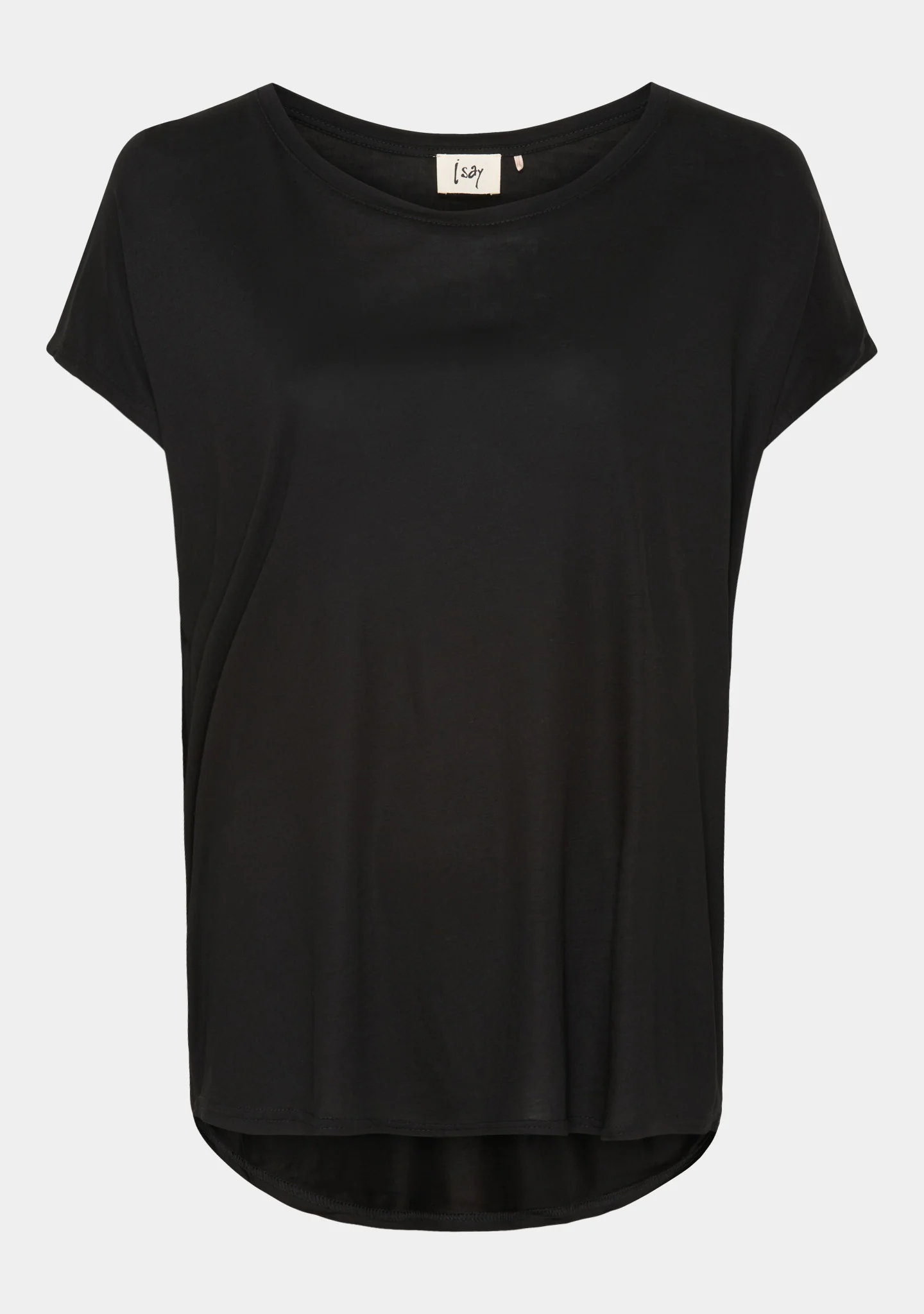 Nugga Viscose T-Shirt - Black - Image 3