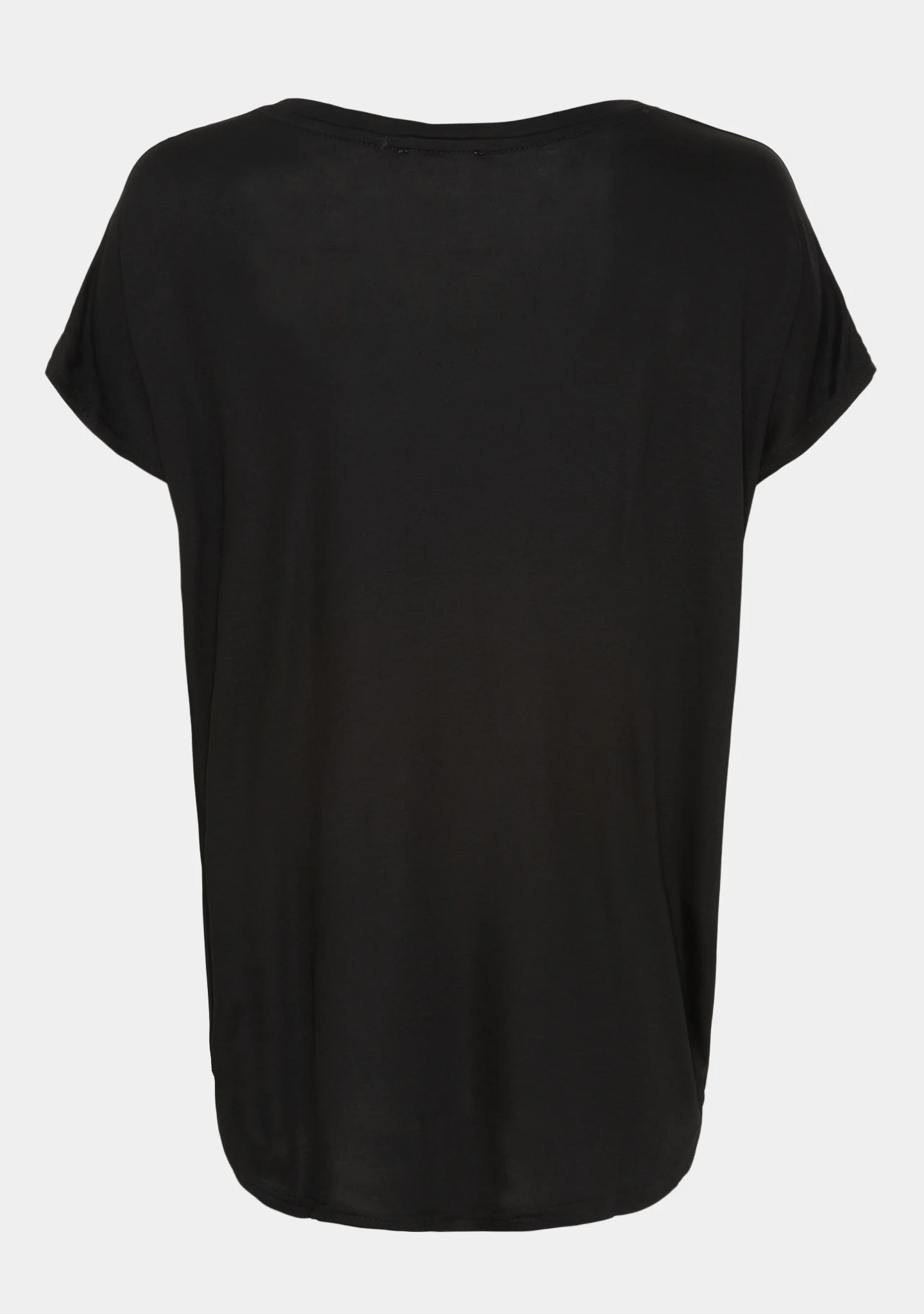 Nugga Viscose T-Shirt - Black - Image 4