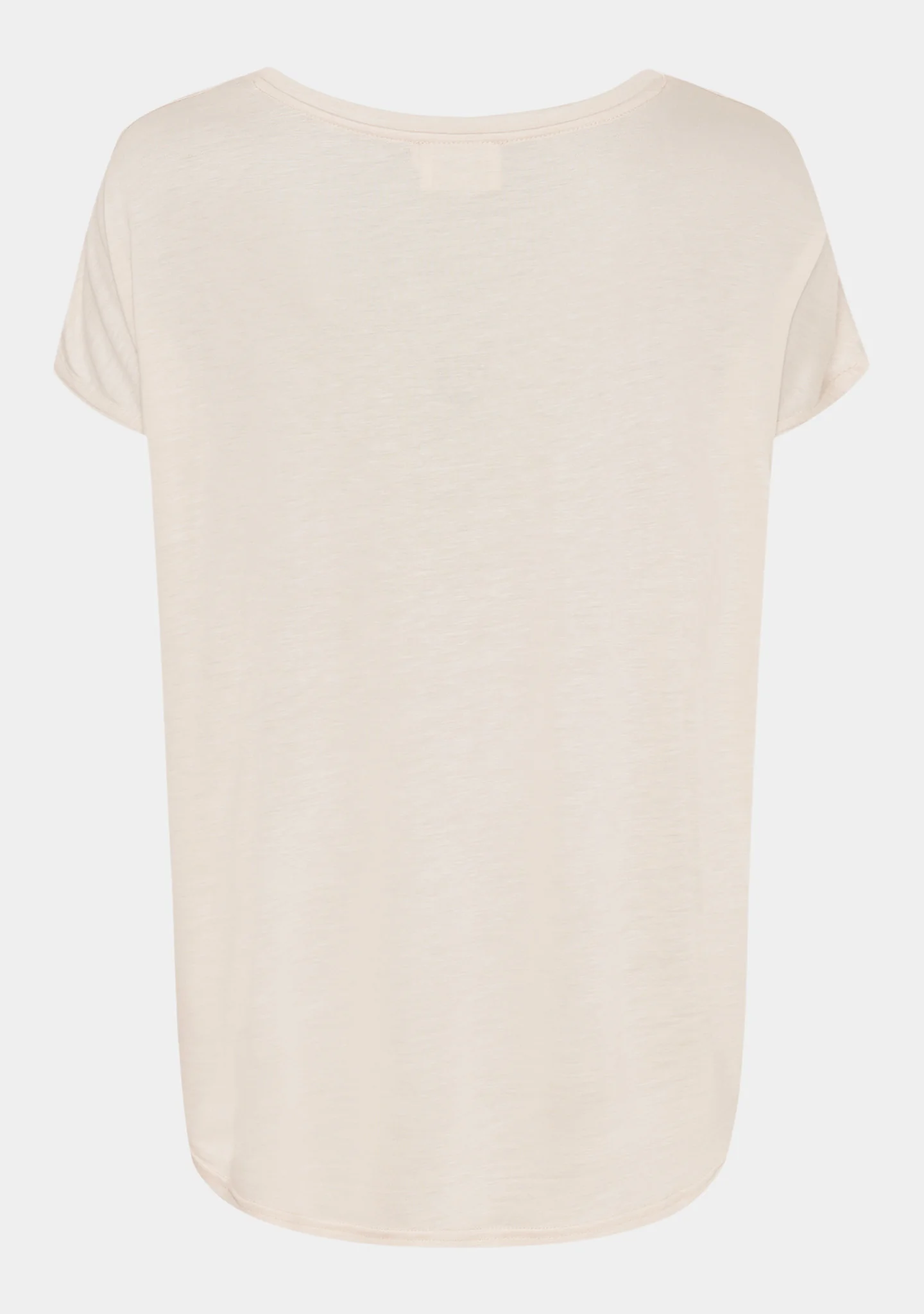 Nugga Viscose T-Shirt - Sand - Image 4